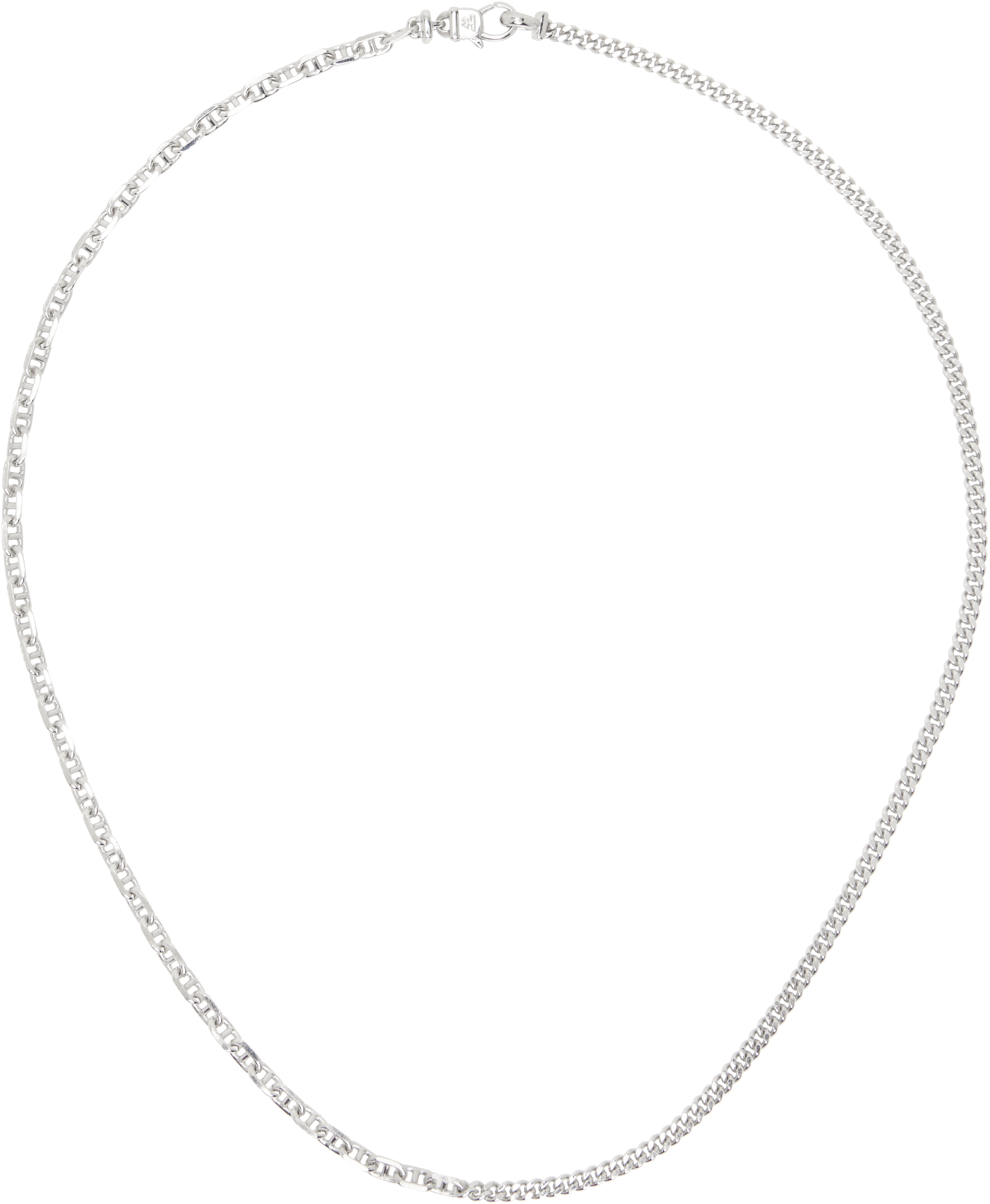 Silver Rue Chain Necklace