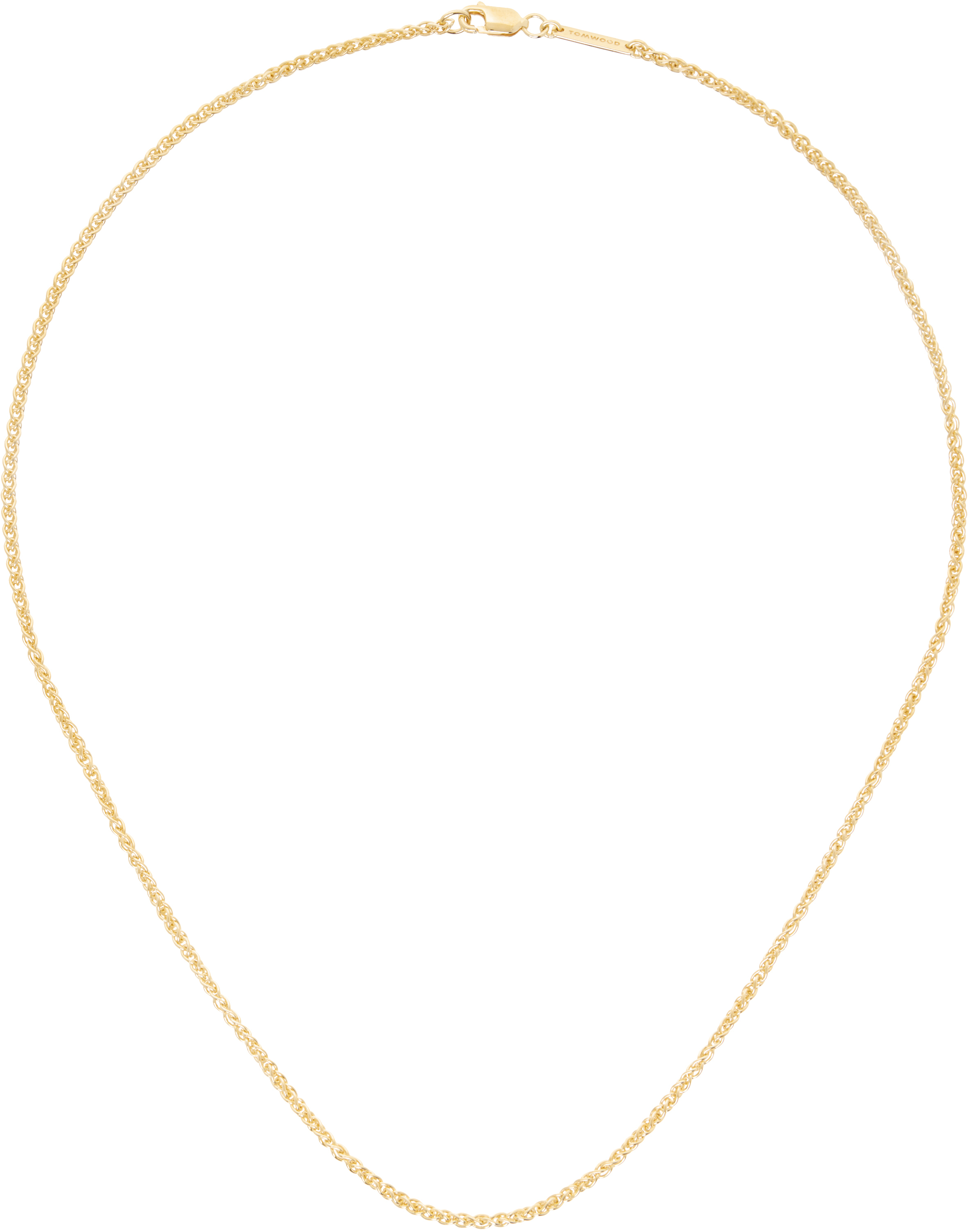 Gold Spike Chain Necklace