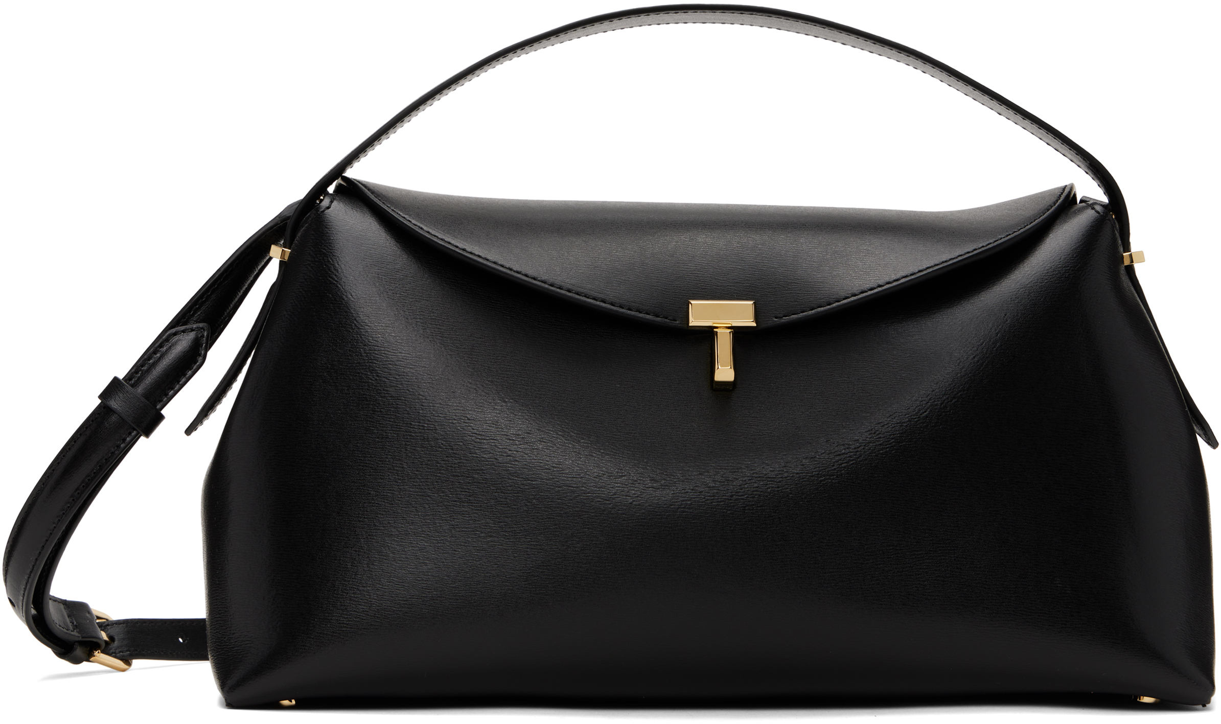 Black T-Lock Top Handle Bag