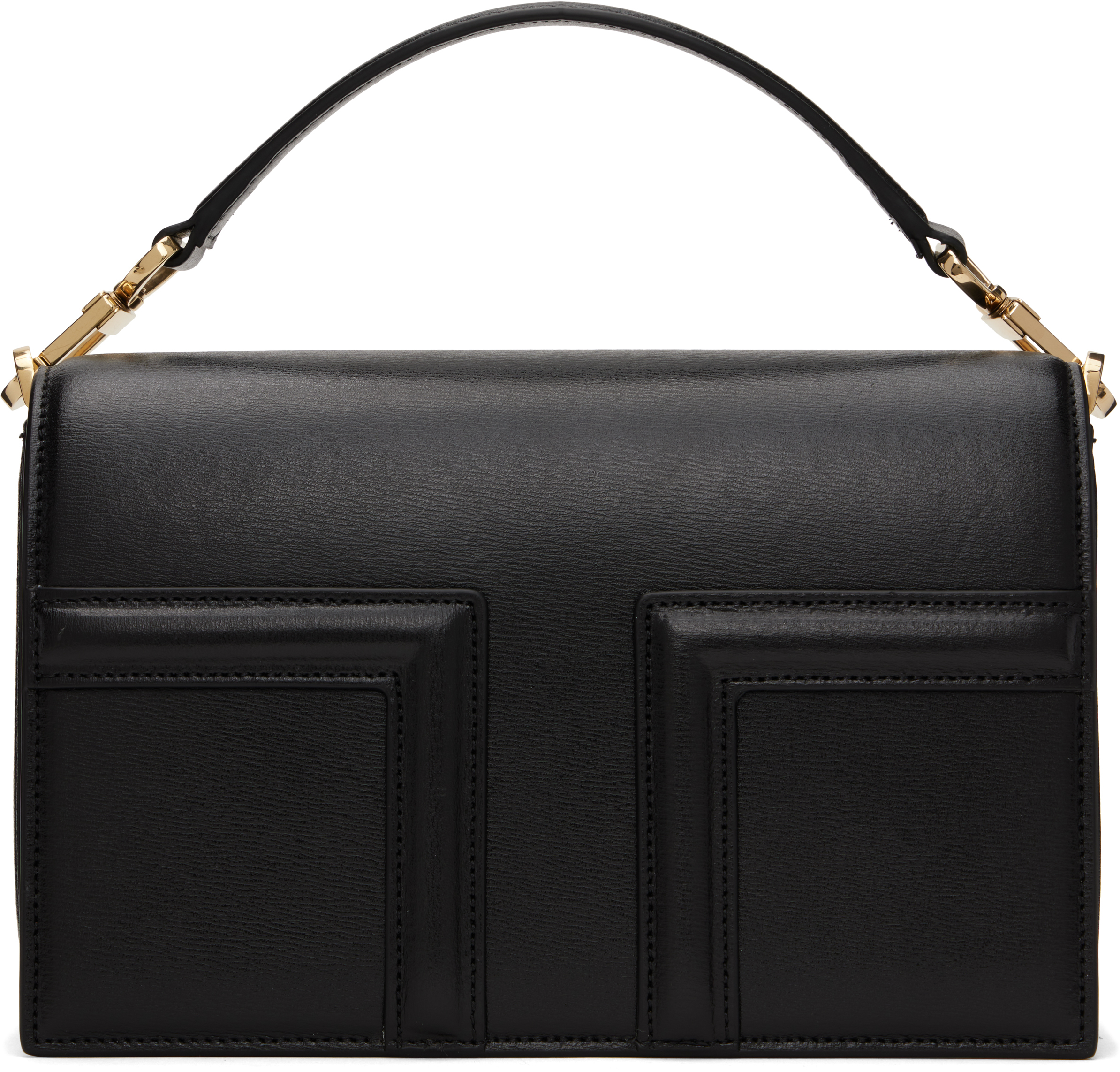 【美品】TOTEM Mini T-Flap leather bag black Mini T-Flap Naplack bag black – TOTEME