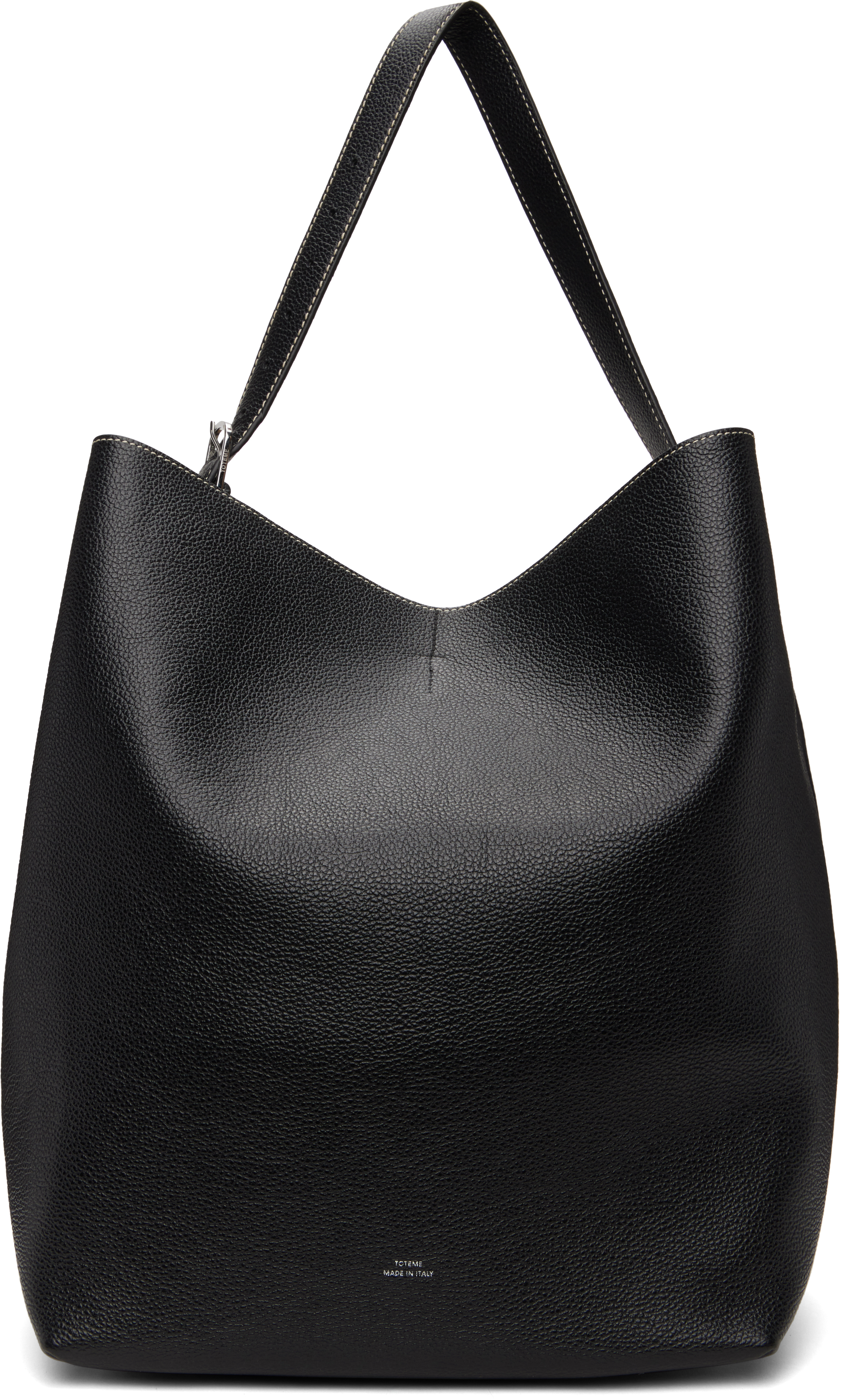 【TOTEME】スエードデイトート ブラック バッグ 洗練された逸品 Suede day tote black – TOTEME