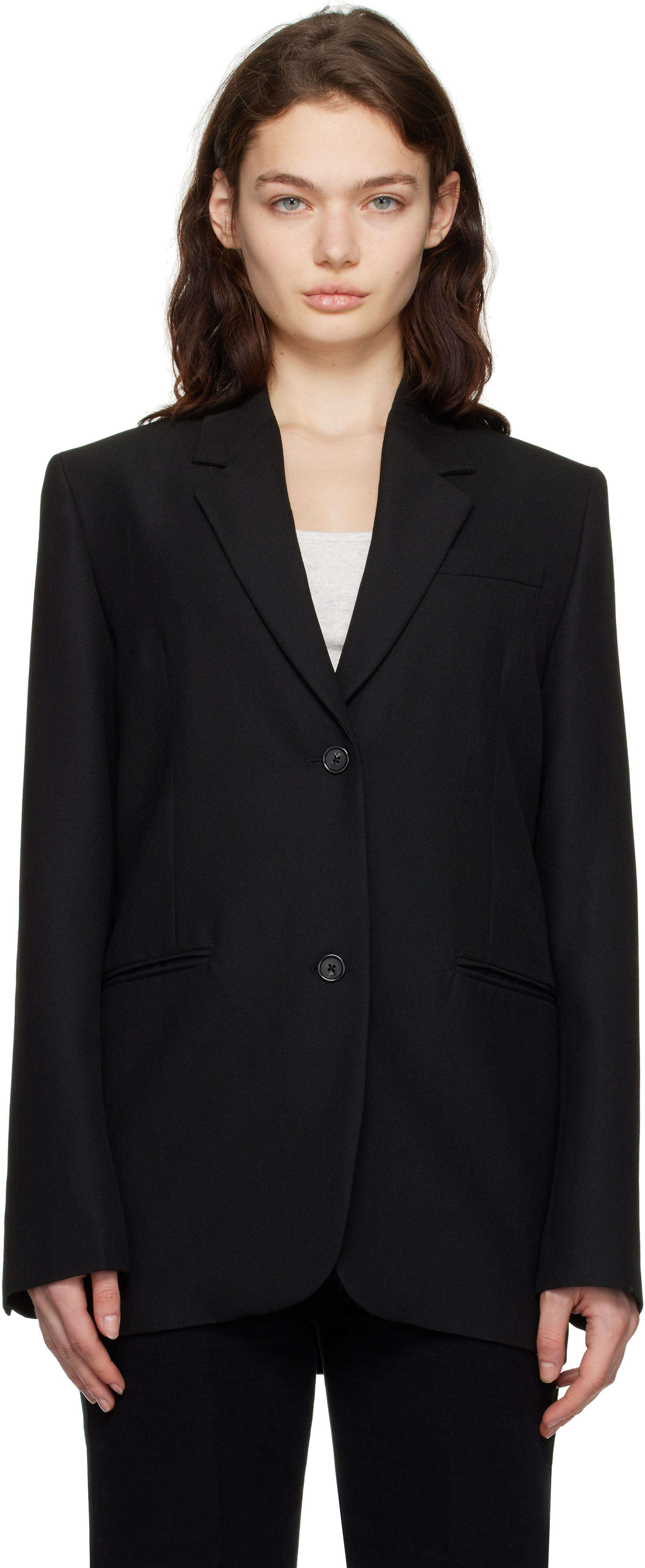 Black Tailored Blazer