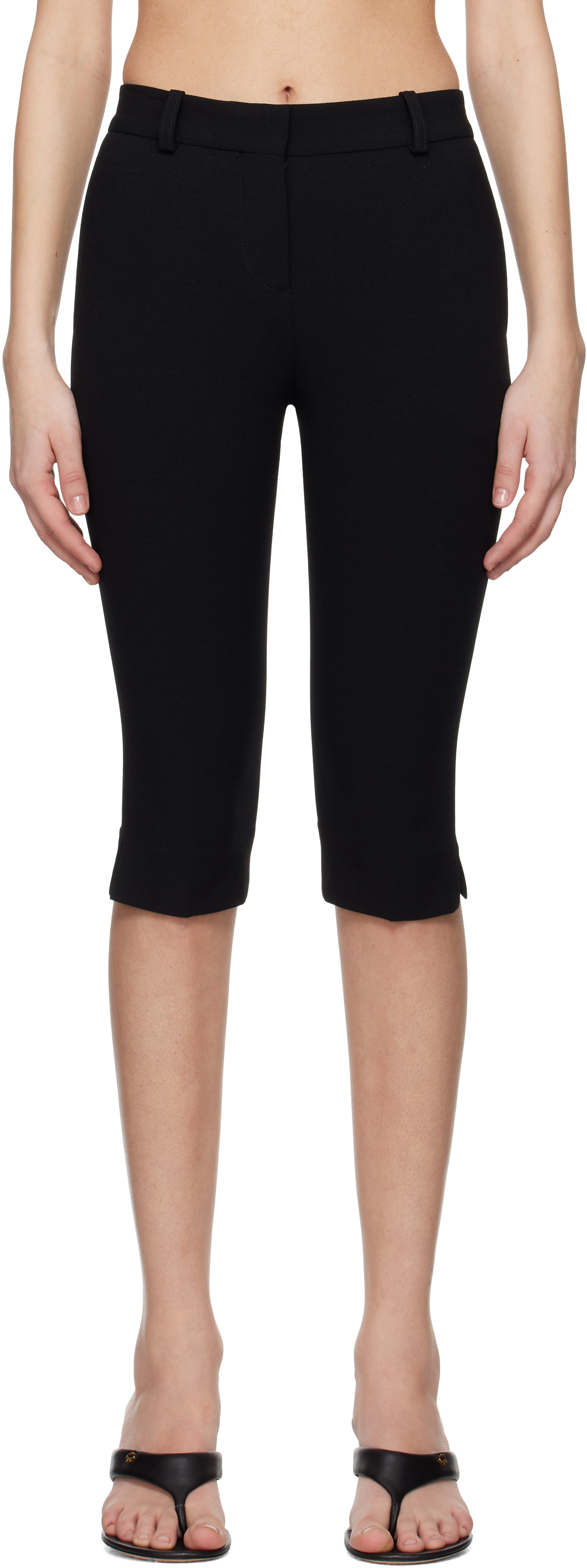 Black Capri Trousers