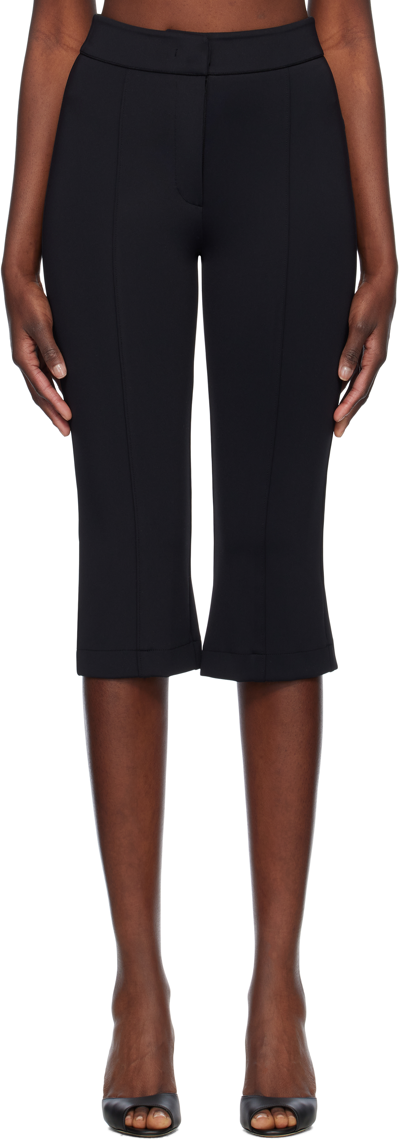 [RECTO] / ☆ 25SS STRECH MIDI LENGTH FITTED PANTS / BLACK RECTO - Official Website