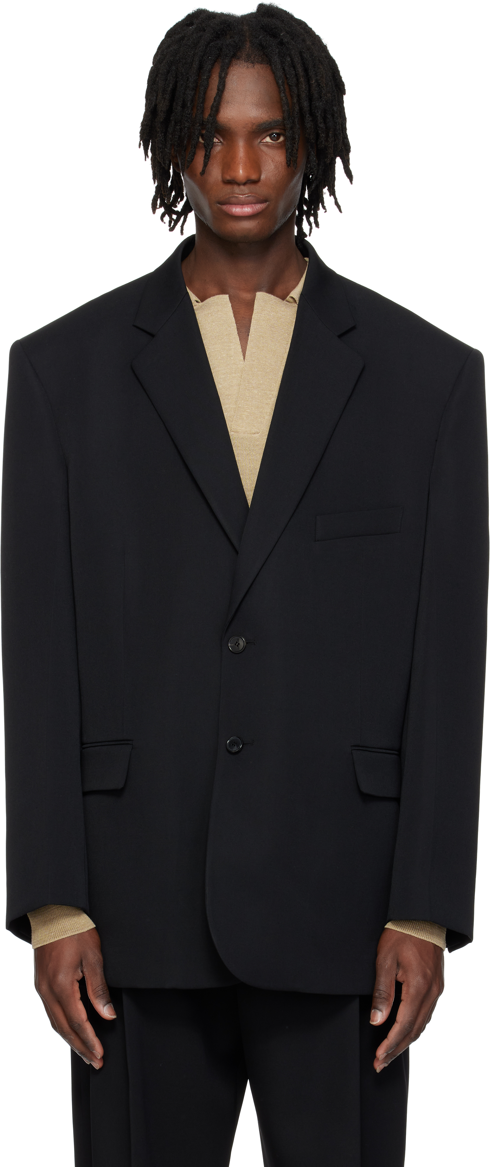 【RECTO】 HANDMADE SINGLE BREASTED OVERSIZED JACKET RECTO - Official Website