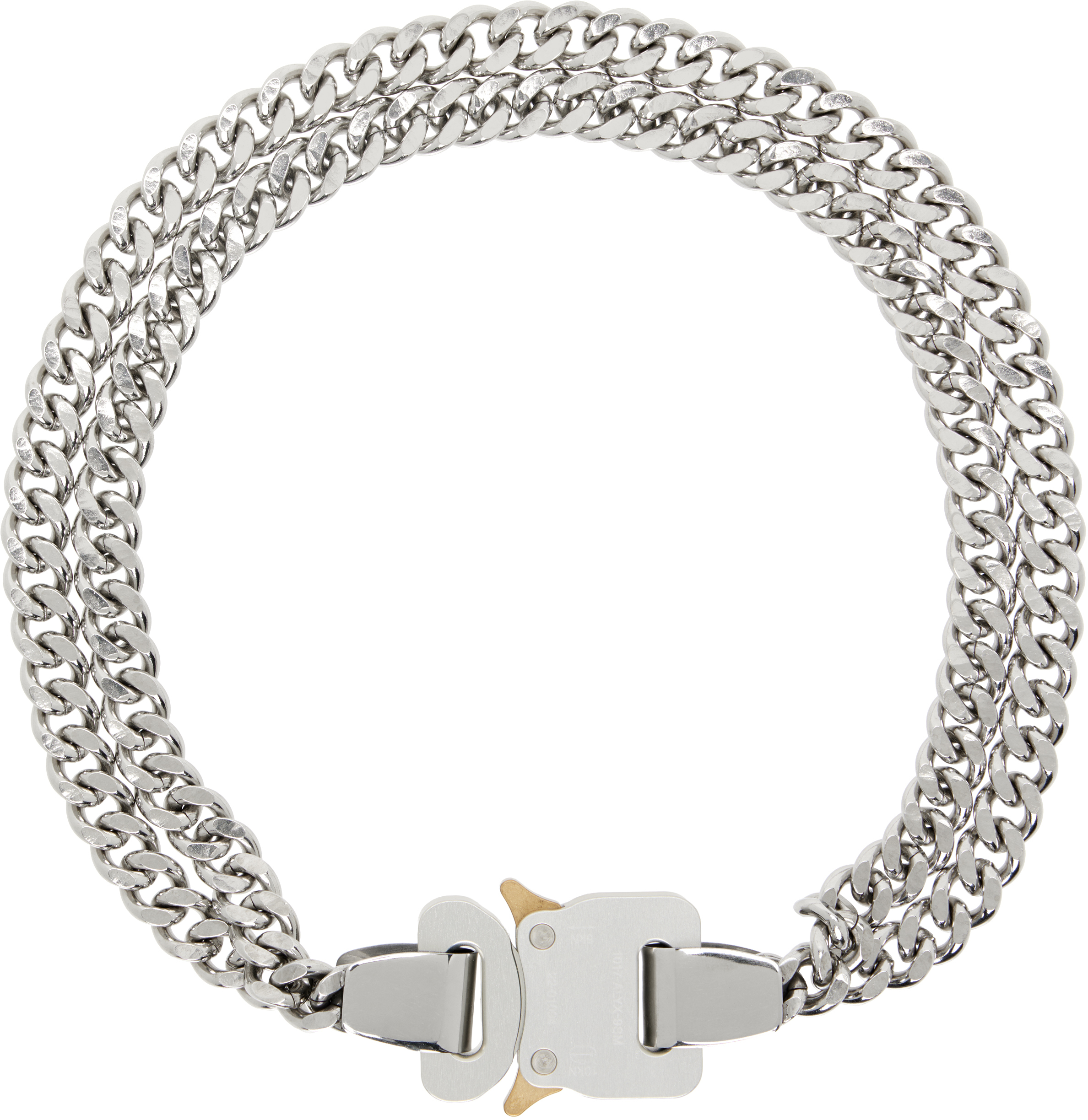 1017 Alyx 9SM Chunky Chain Necklace - Size Medium - Silver