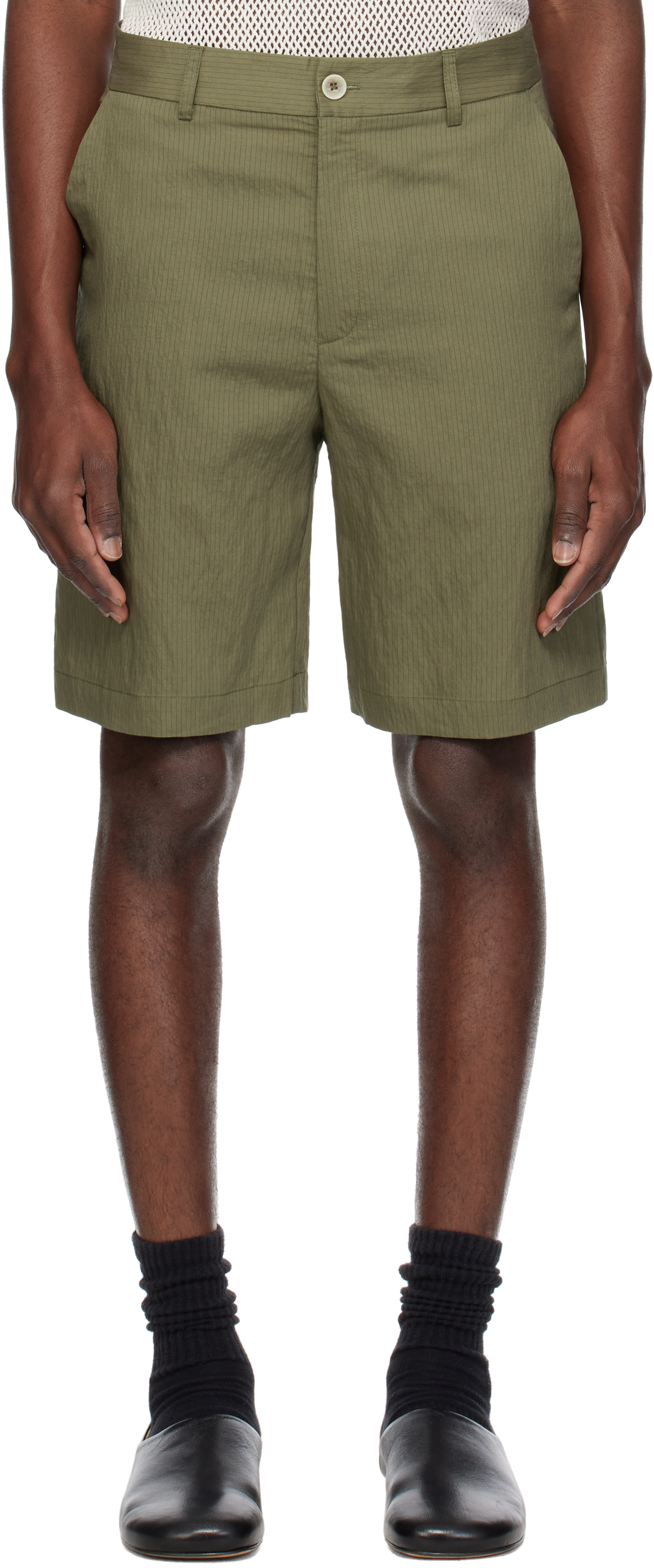 Khaki Nicolas Shorts