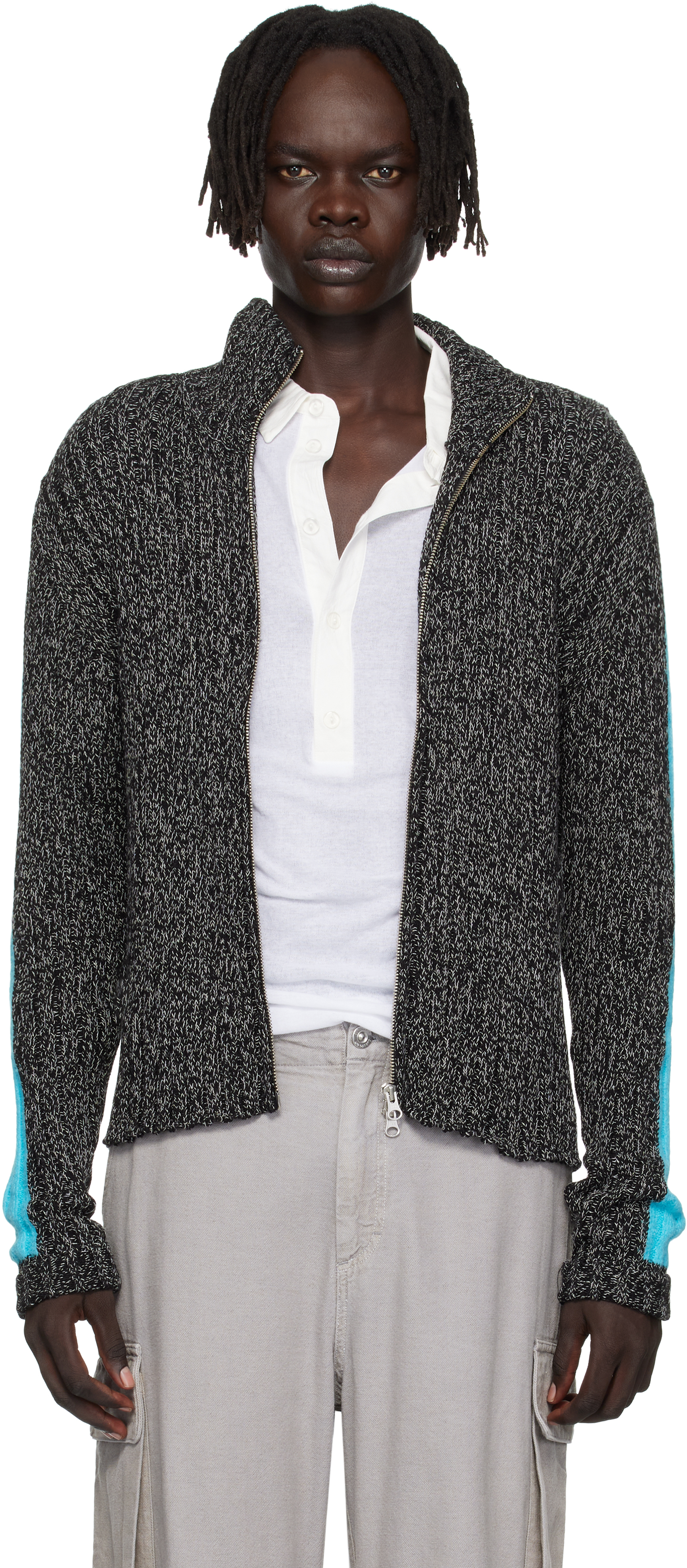 Gimaguas Black Diego Sweater In Gray