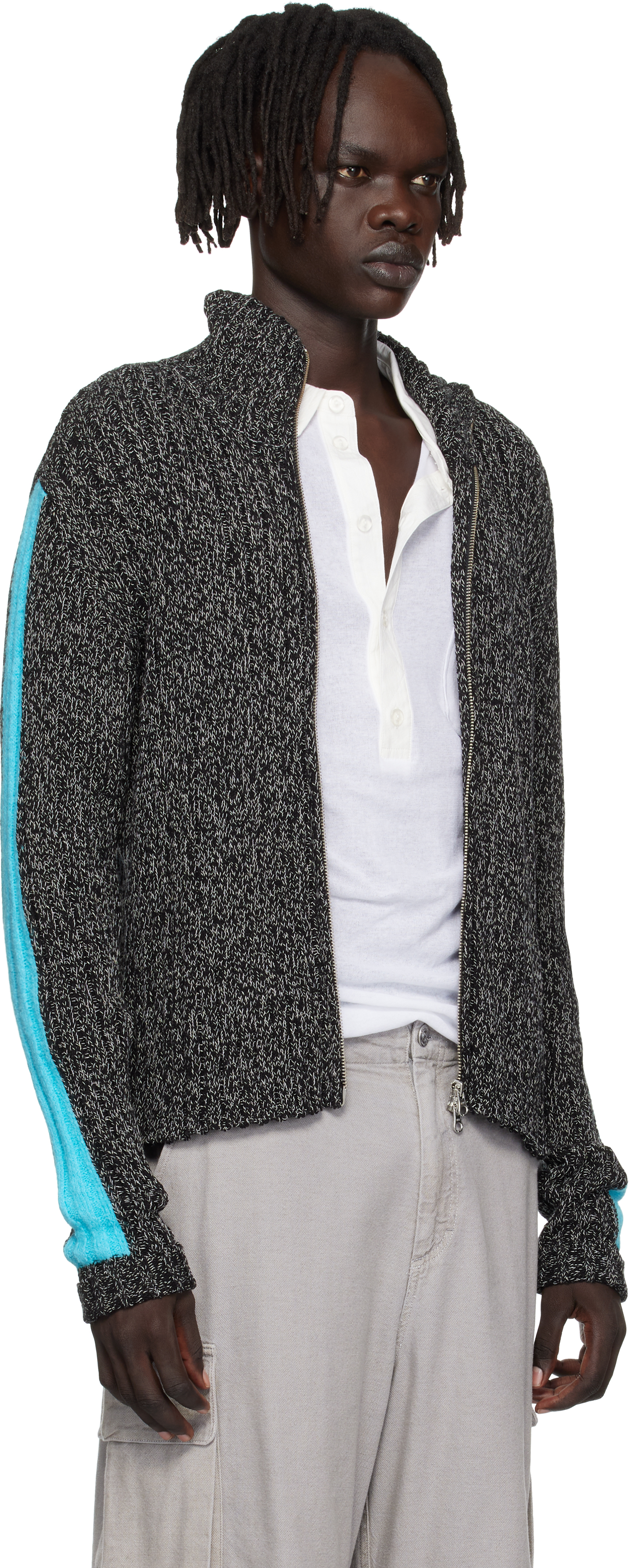 Gimaguas Black Diego Sweater In Gray