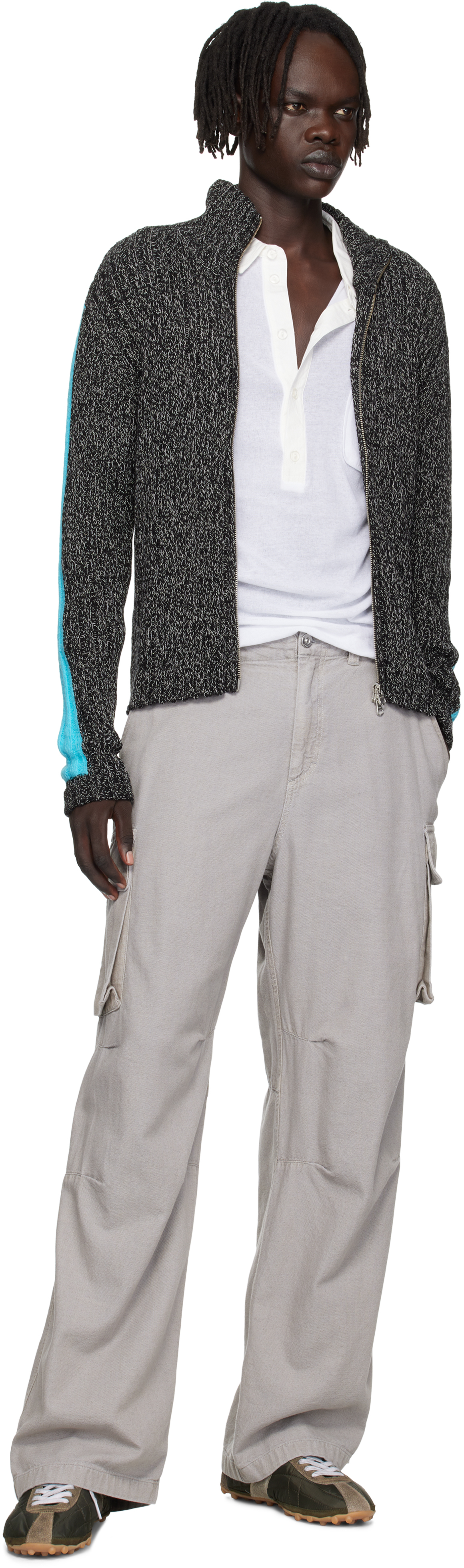 Gimaguas Black Diego Sweater In Gray