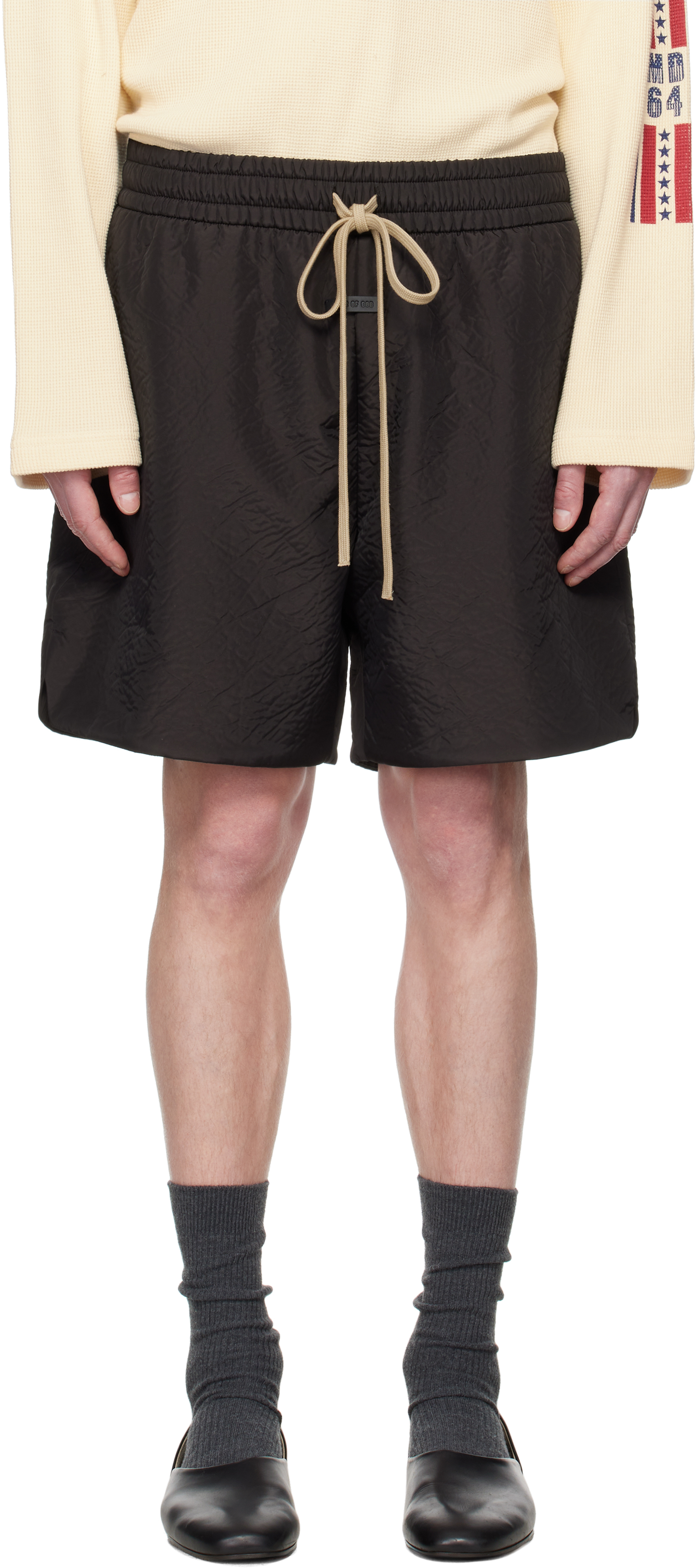 Fear Of God Black Classic Shorts