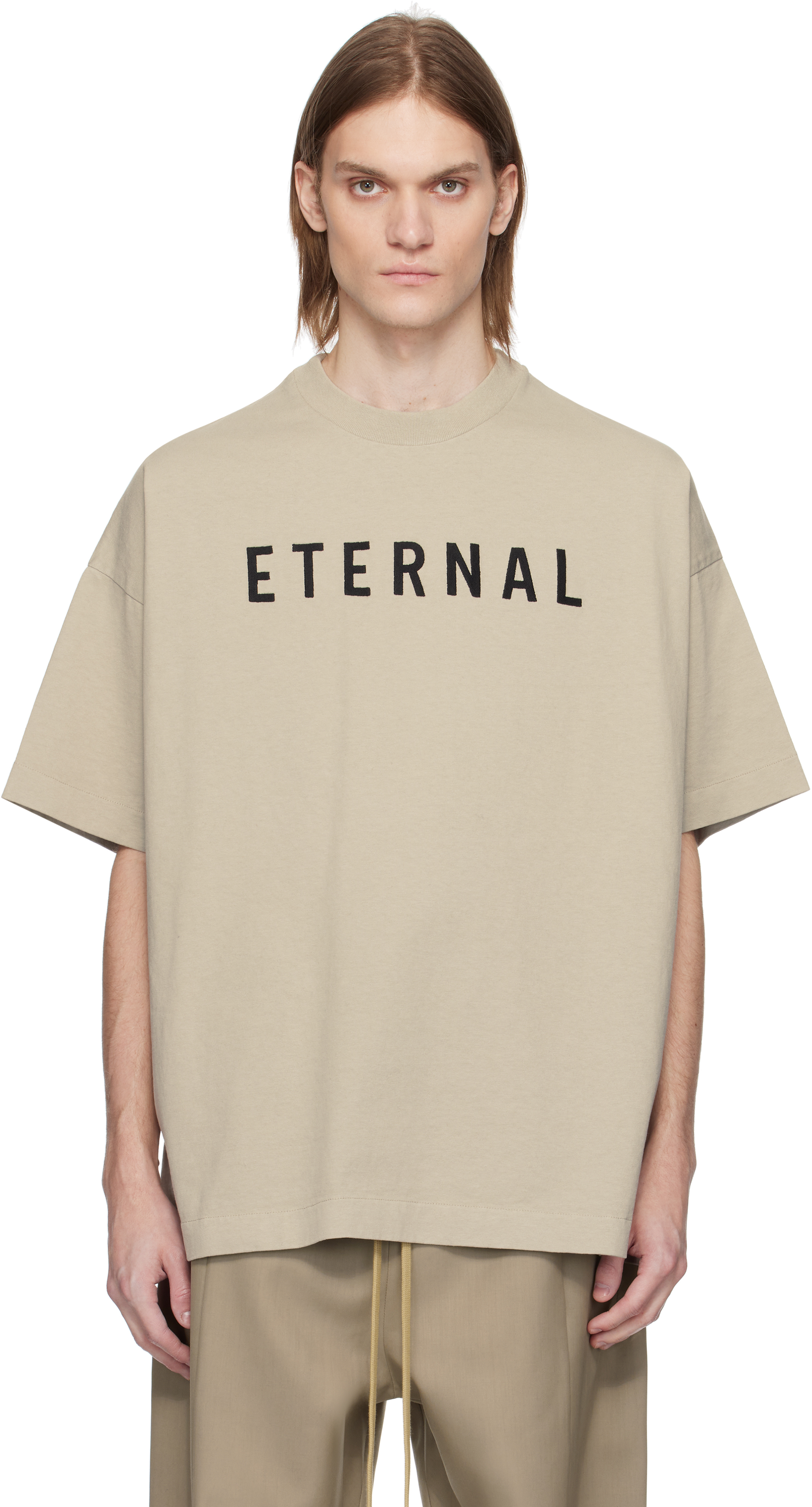 Gray 'Eternal' Jersey T-shirt by Fear of God on Sale