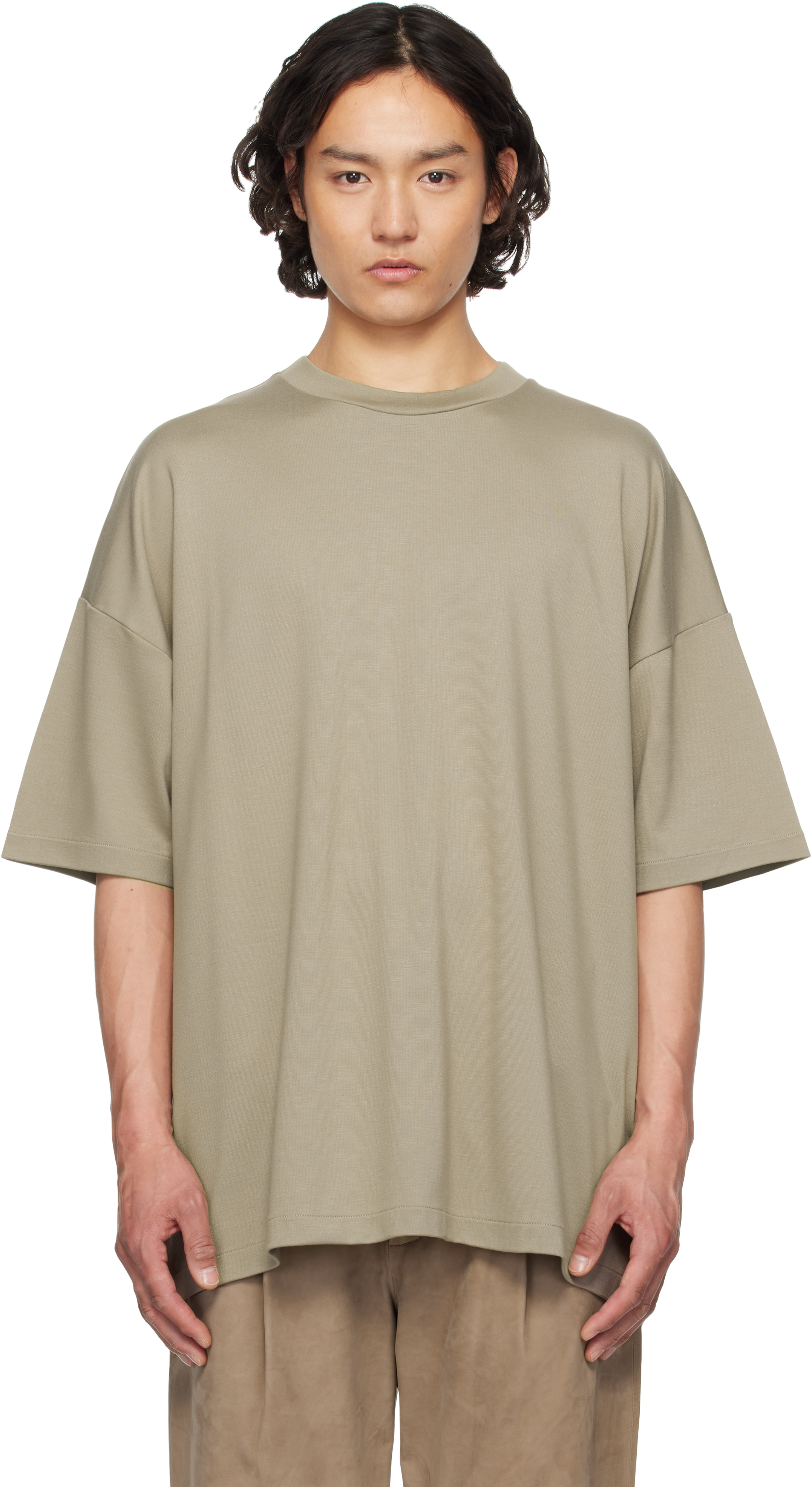 Taupe Milano Short Sleeve T-shirt