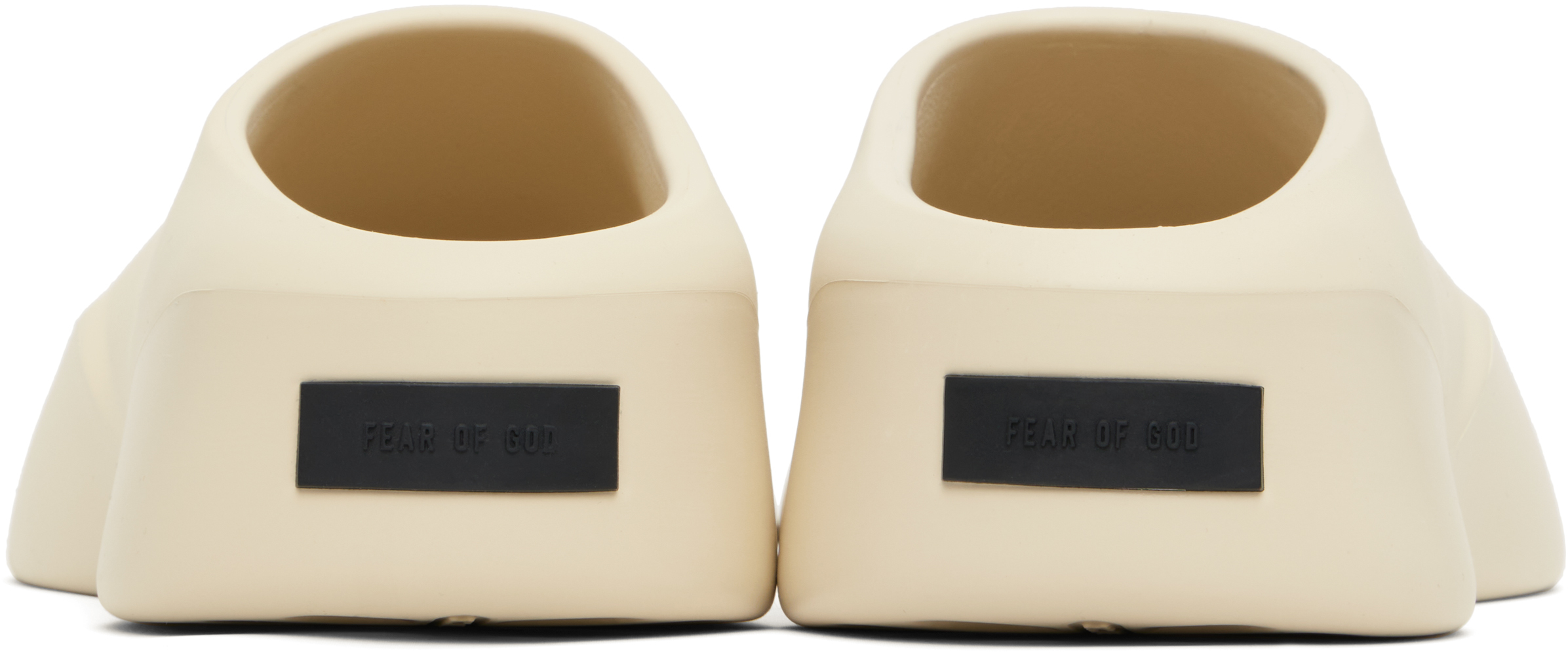 FEAR OF GOD BEIGE EVA RUNNER SLIP-ON LOAFERS