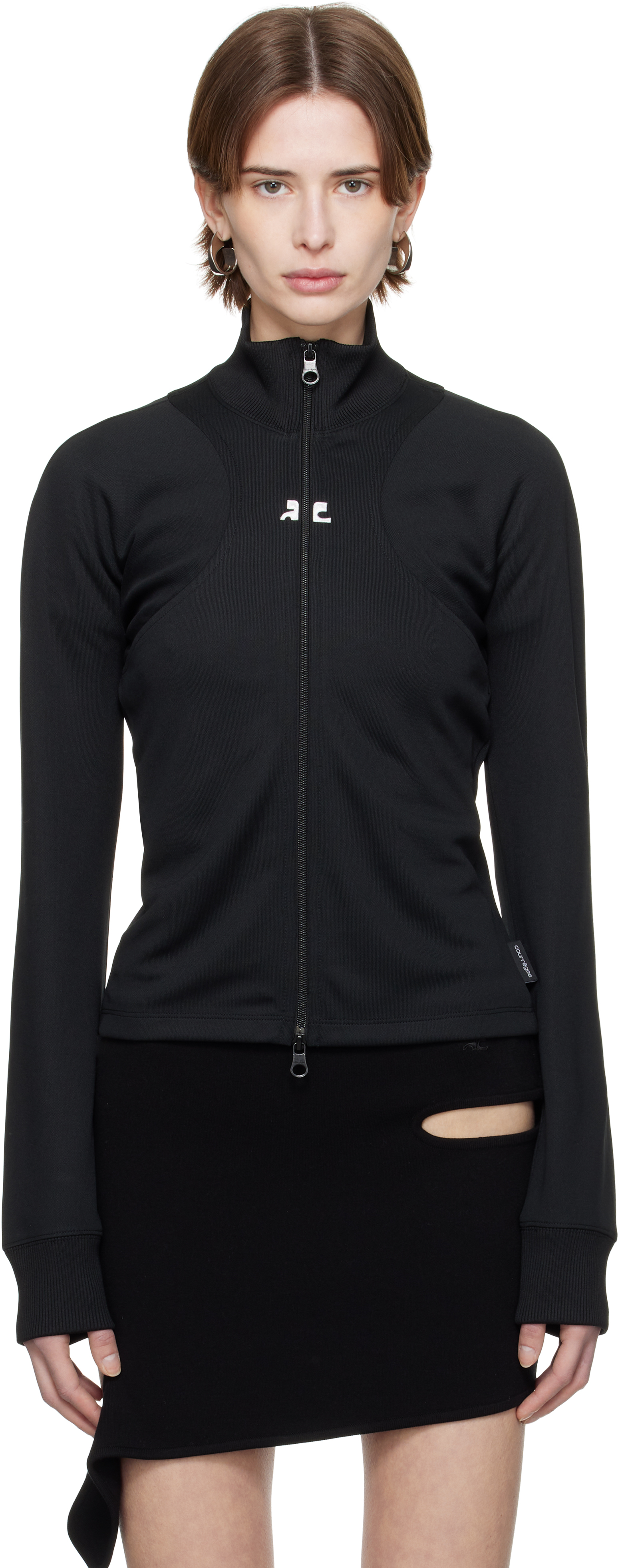 ブルゾン Courreges Interlock Scuba Jacket REEDITION VINYL JACKET - courrèges