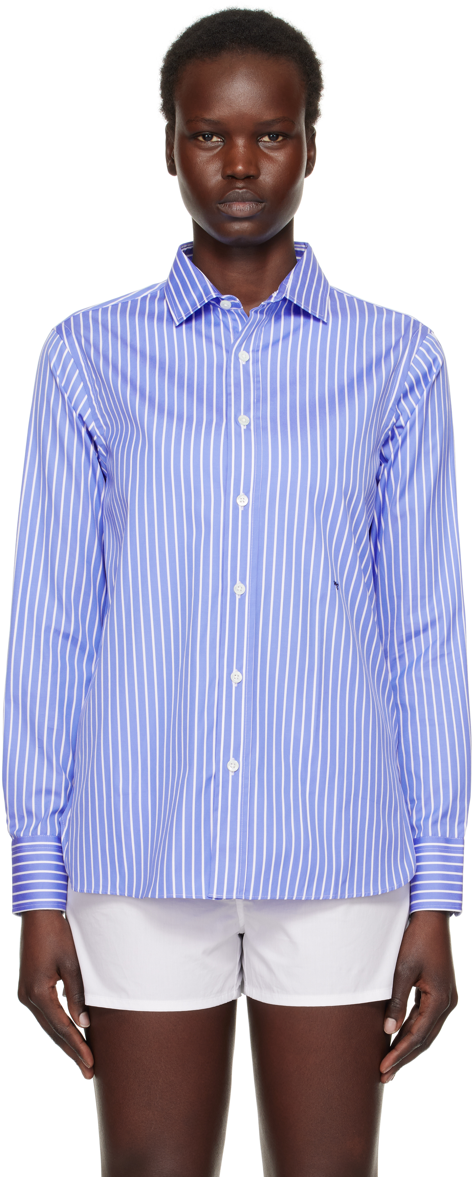 Blue Classic Stripe Shirt