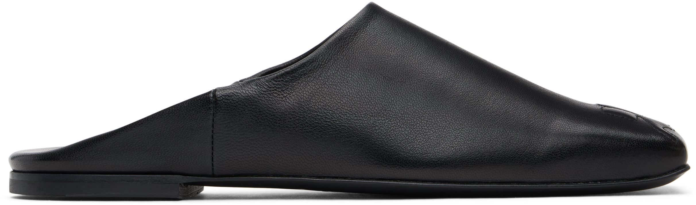 【関税込み】Courreges ブラック Heritage レザー ミュール 27047371_57148982_1000.jpg