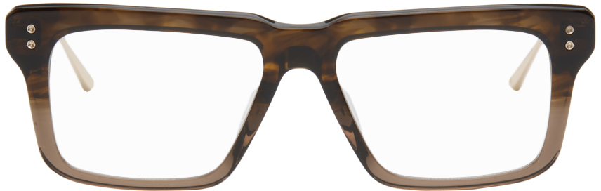 DITA BROWN LATARO GLASSES 