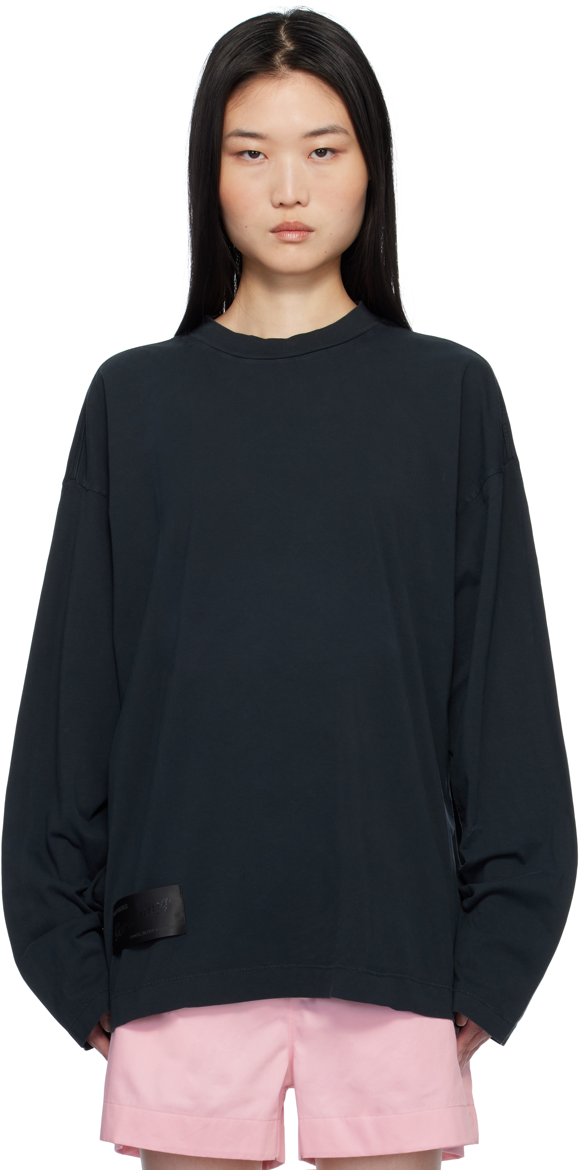 Black Full Long Sleeve T-shirt