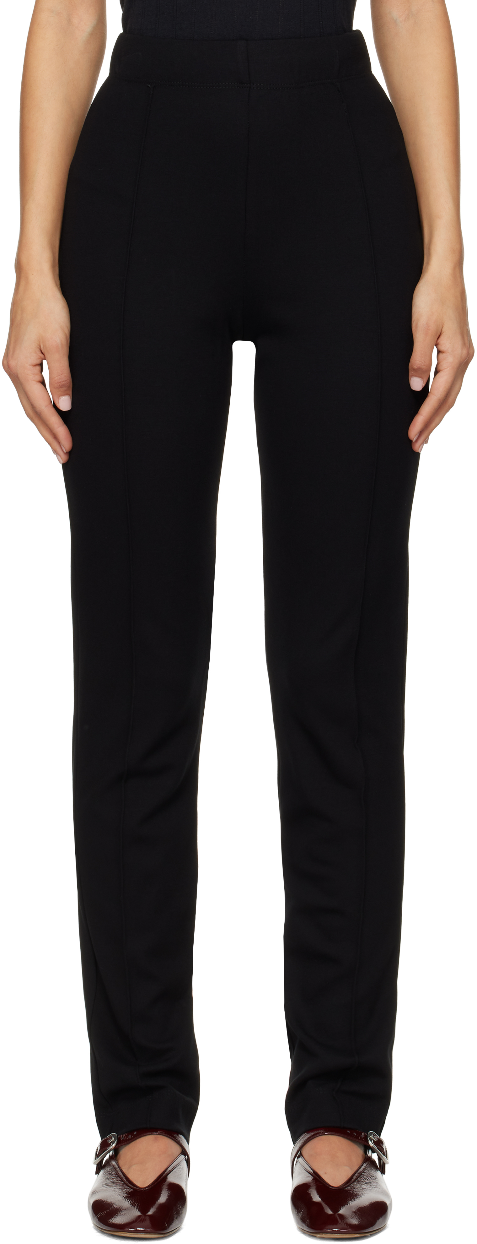 Black Rio Cigarette Trousers