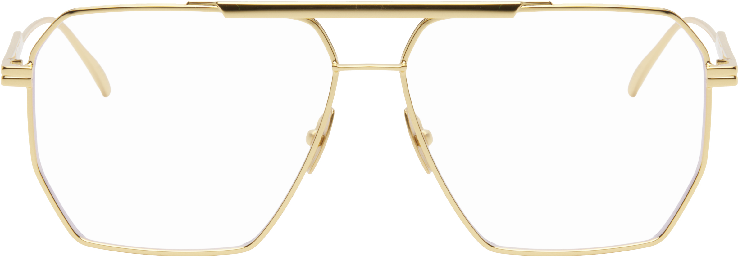 Gold Aviator Glasses