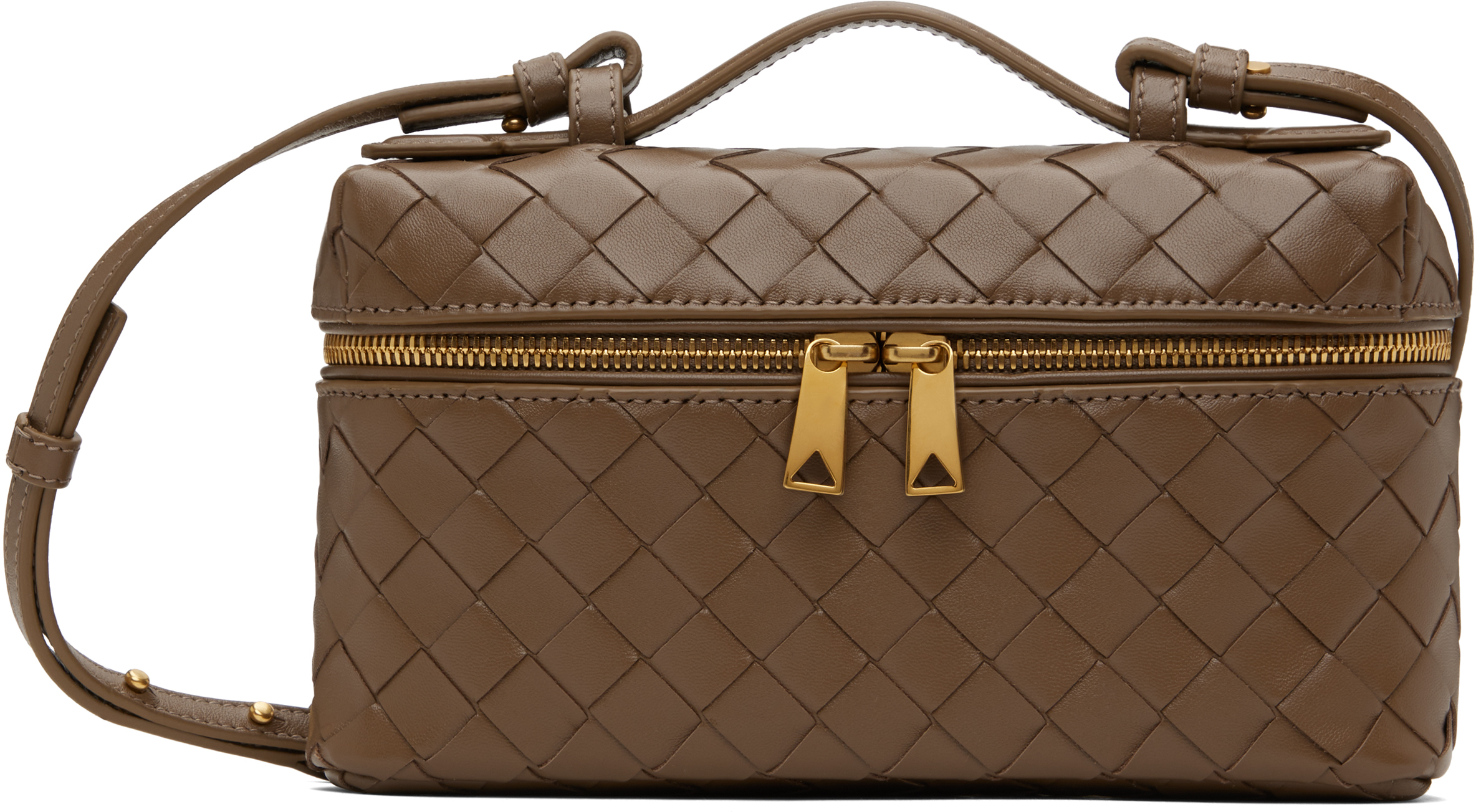 Brown Bang Bang Vanity Case Bag