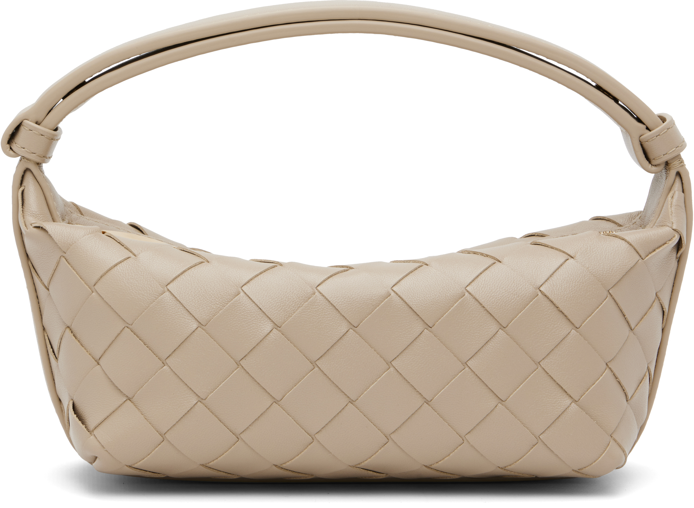 関税送料込 Bottega Venata ハンドバッグ ベージュ ベージュ系 BOTTEGA VENETA(ボッテガヴェネタ) バッグ・カバン
