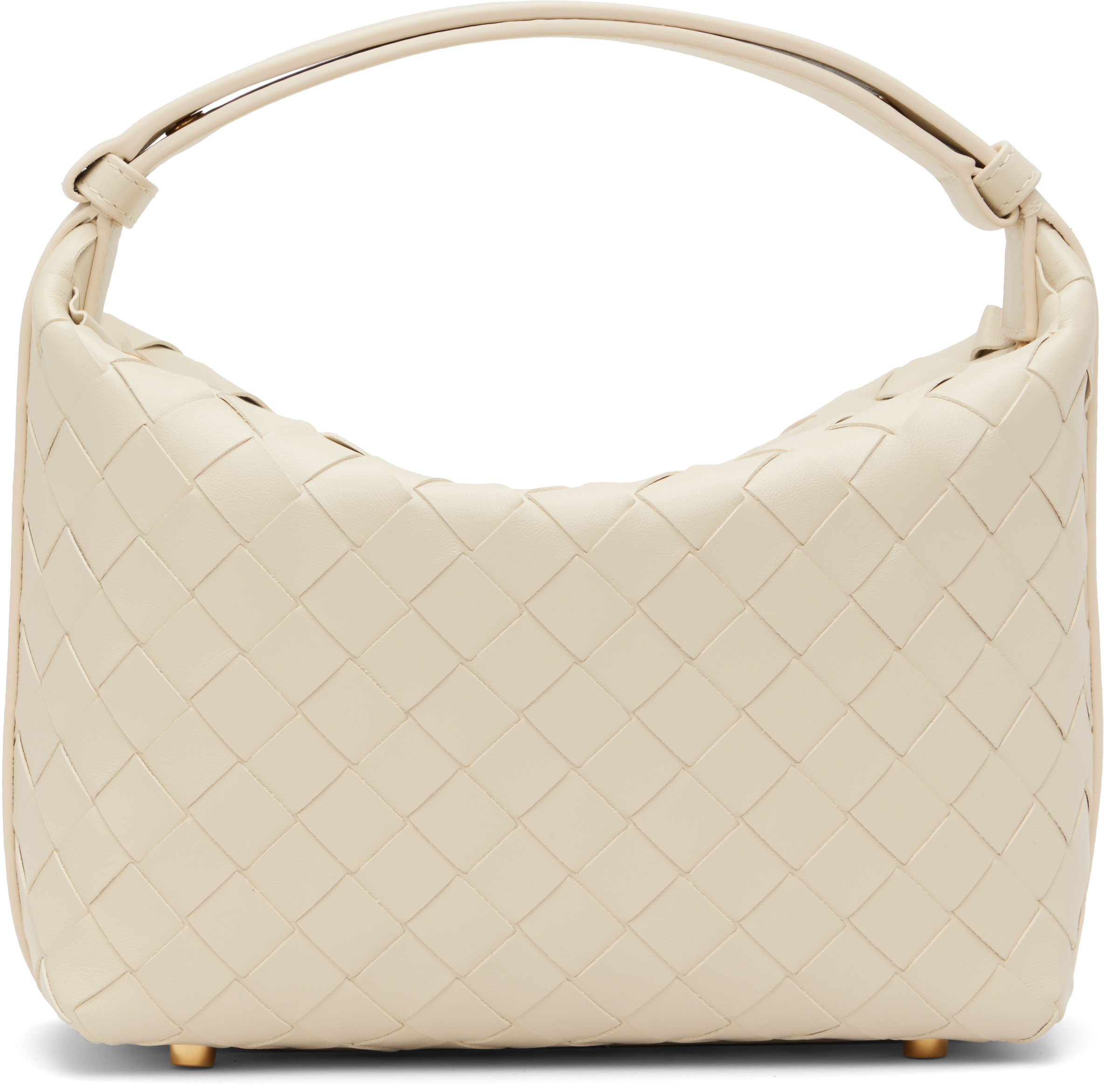 BOTTEGA VENETA ショルダーバッグ オフホワイト 4500825E0025 Bottega Veneta: オフホワイト Wallace バッグ | SSENSE 日本