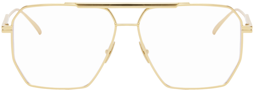 Gold Aviator Glasses