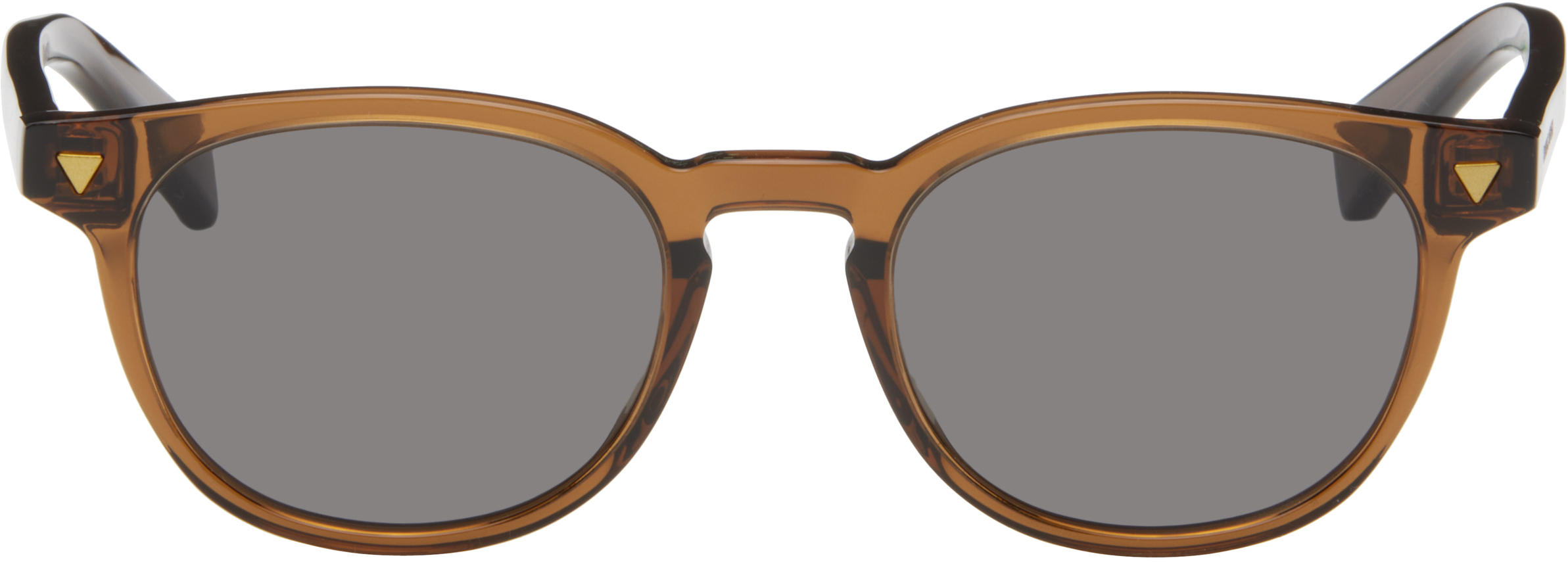 Brown Soft Recycled Acetate Panthos Sunglasses