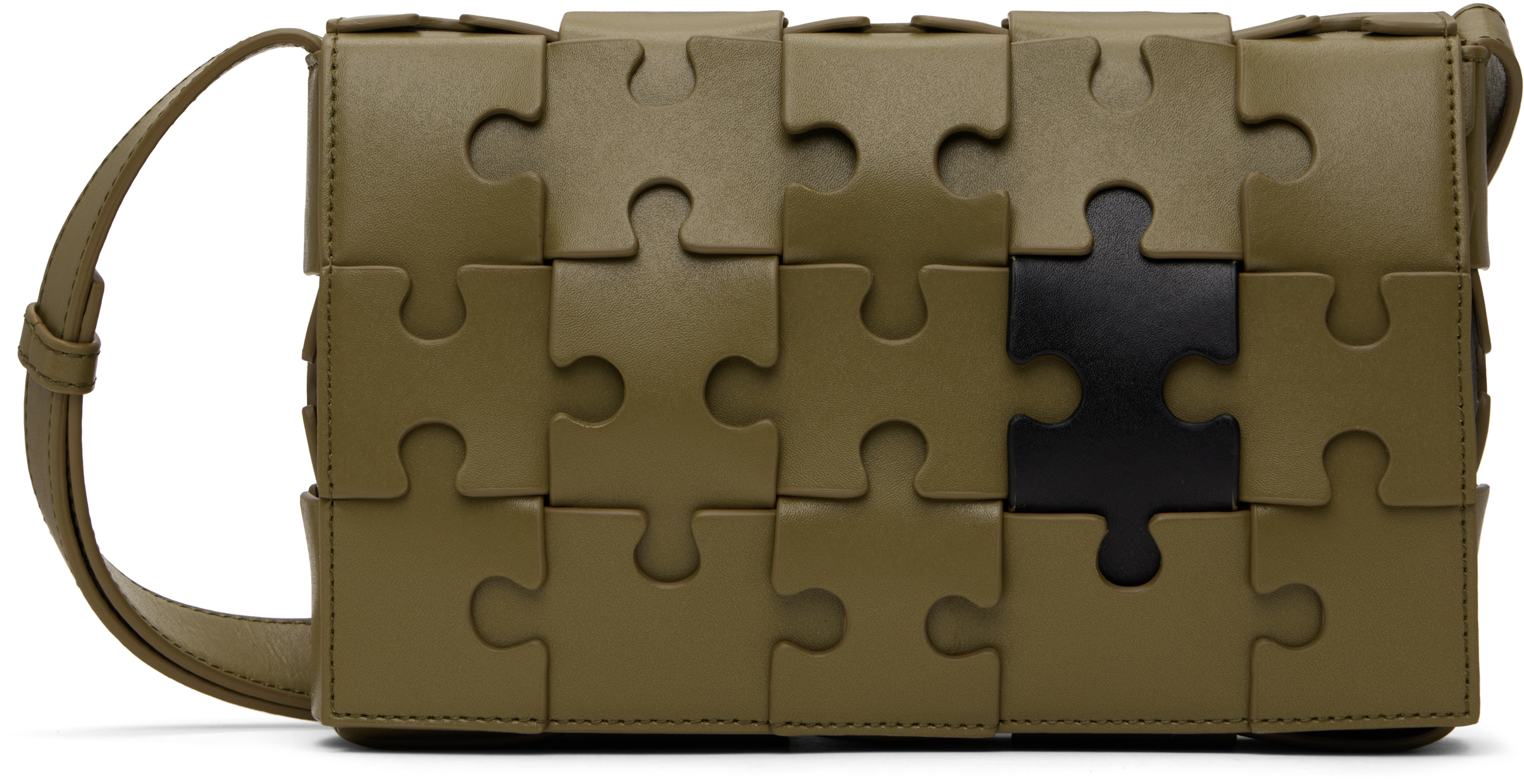 Khaki Puzzle Urban Bag