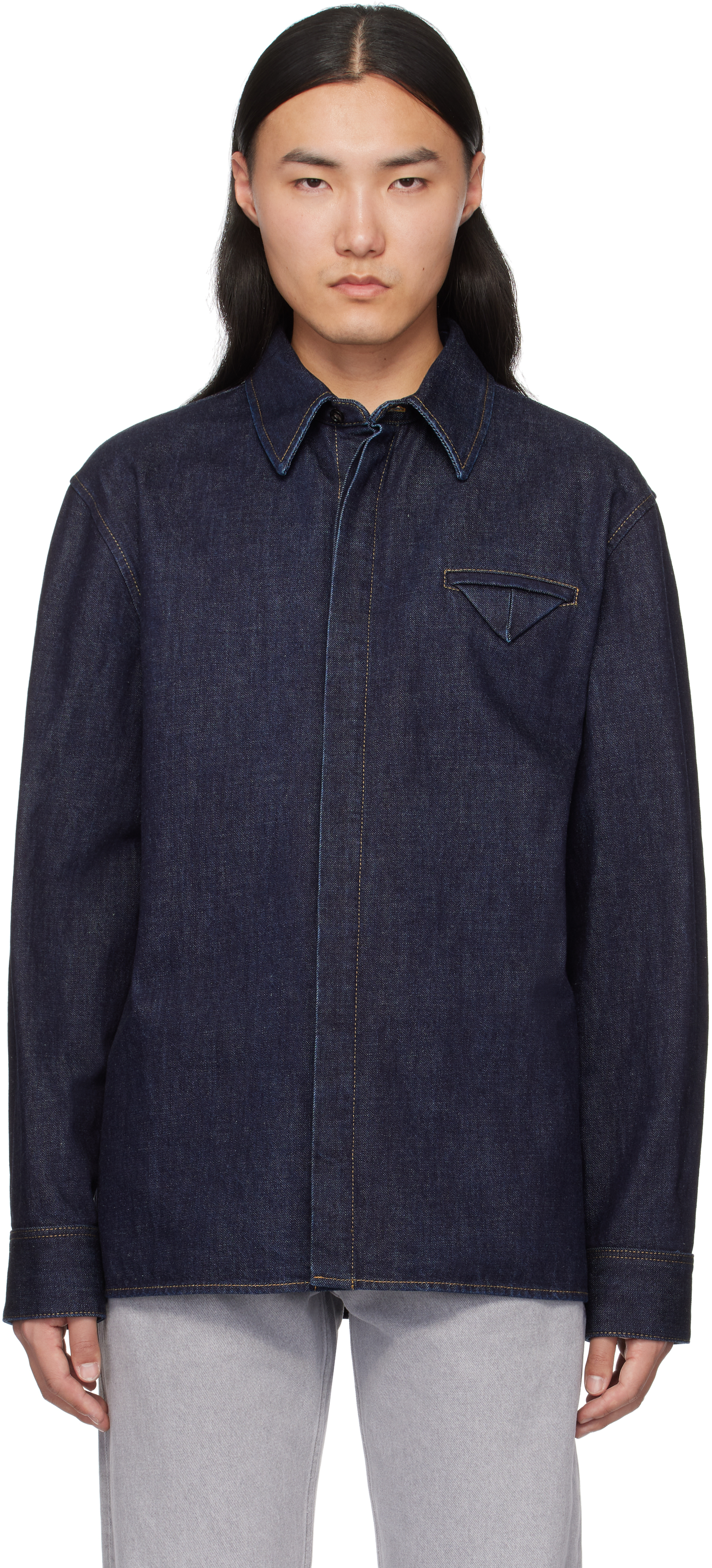 Blue Denim Shirt