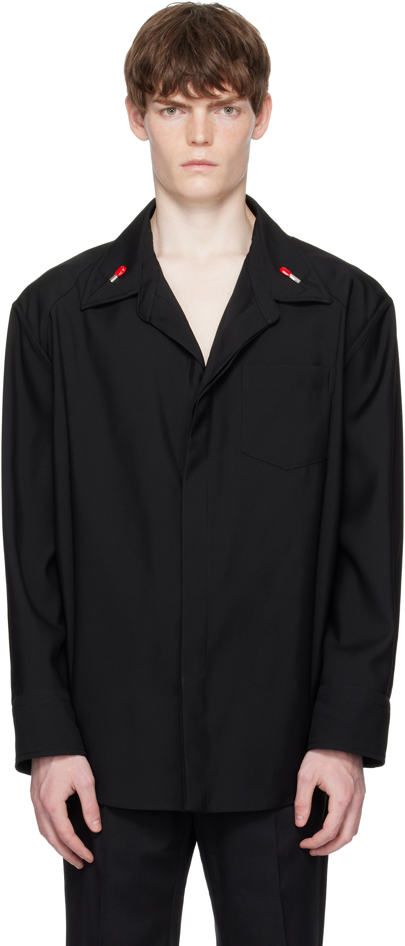 Black Light Wool Shirt