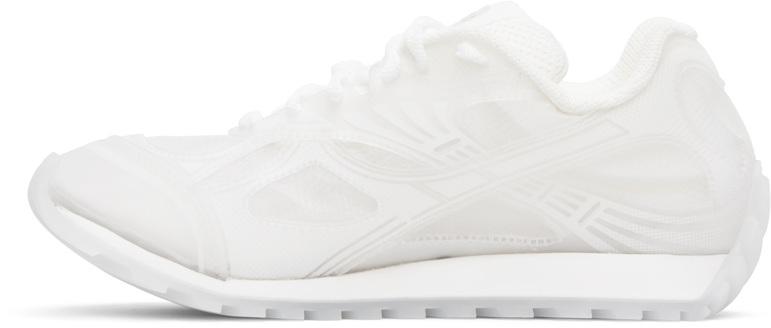 Bottega Veneta Orbit Sneakers From Running Technical Rubber And Mesh Shoes