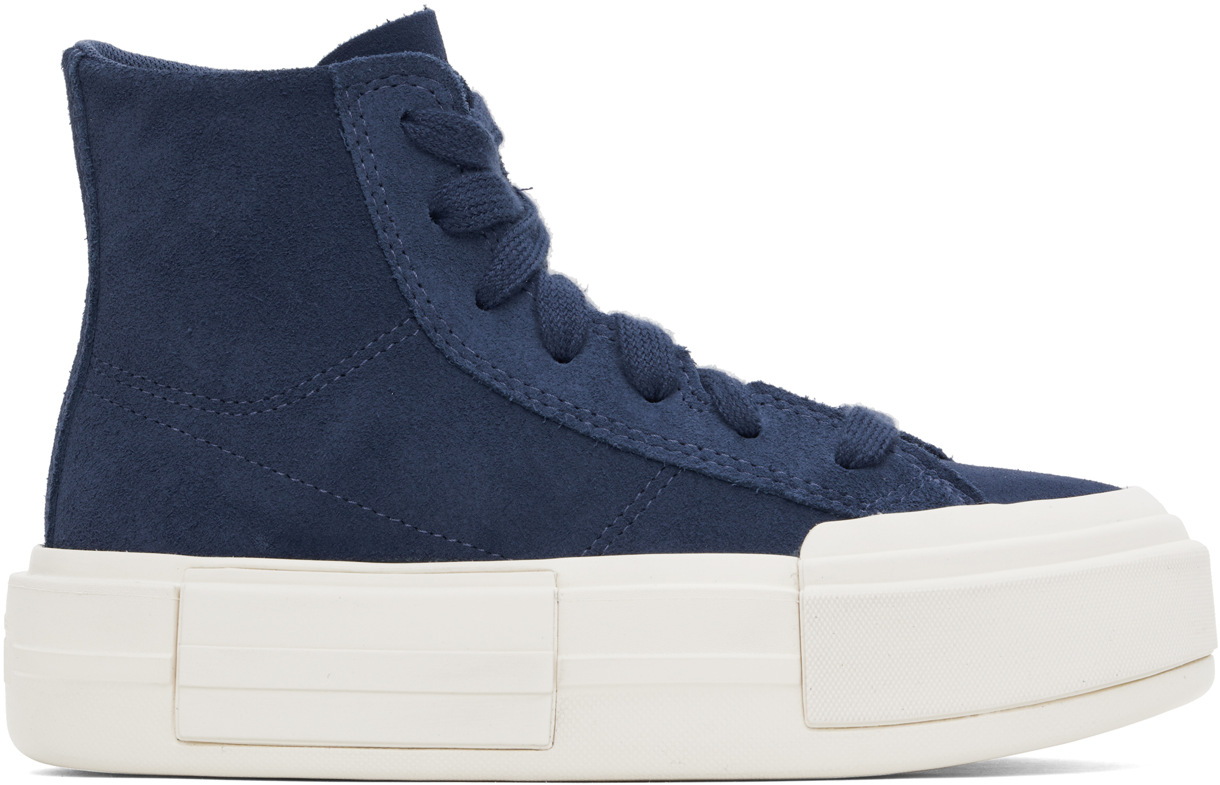 Blue Chuck Taylor All Star Cruise Suede High Top Sneakers