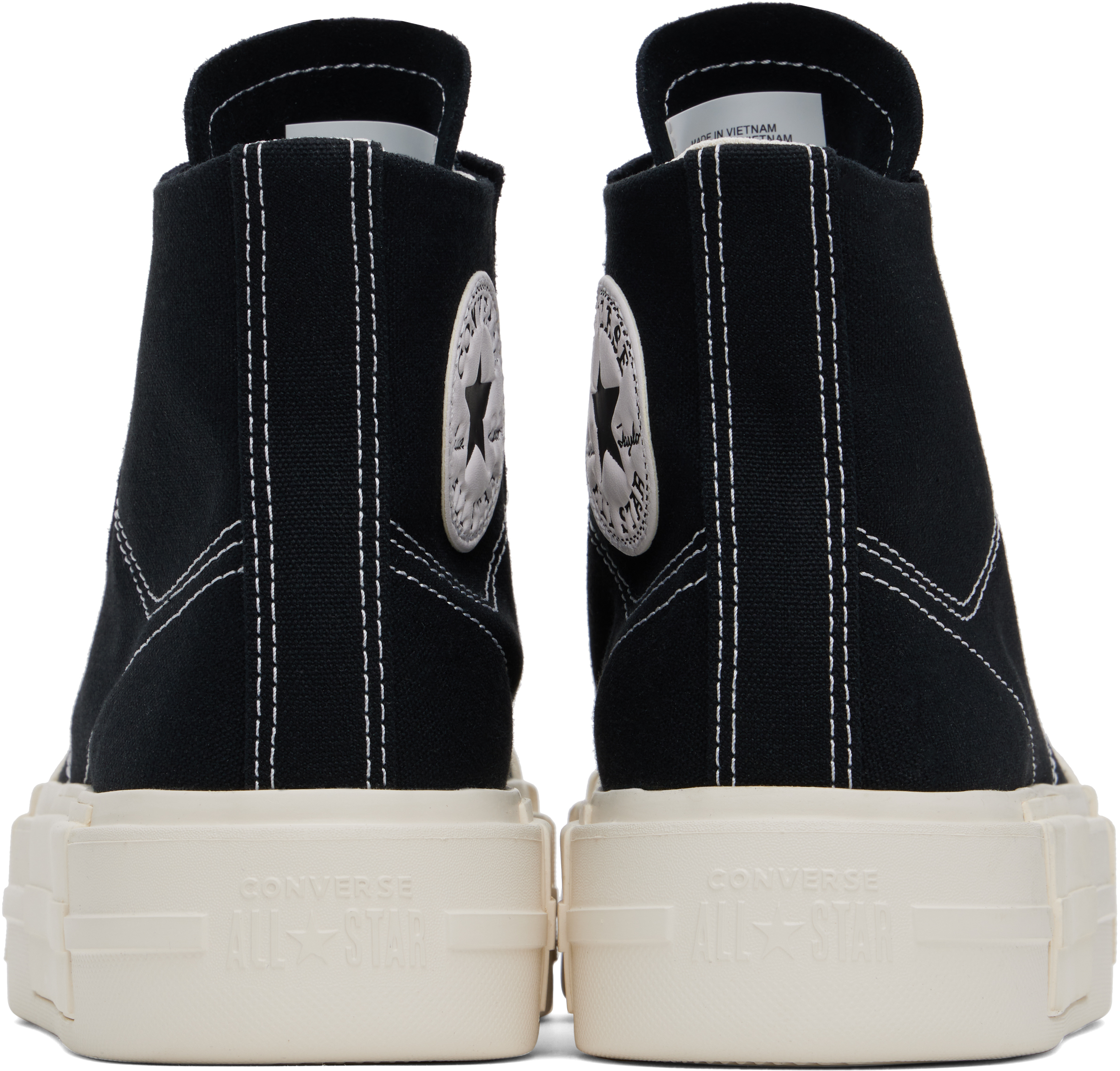 CONVERSE BLACK CRUISE HIGH TOP SNEAKERS