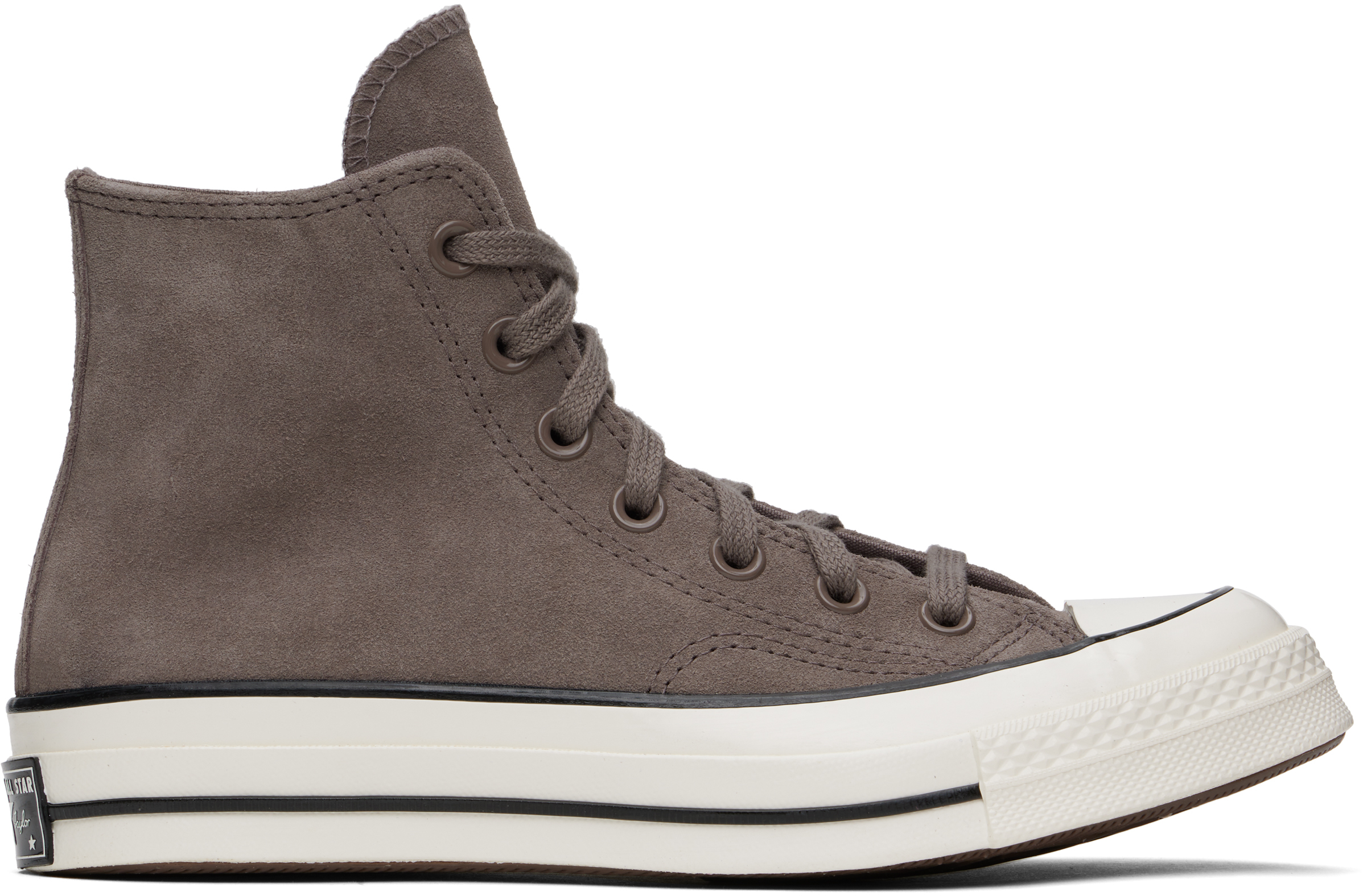 Taupe Chuck 70 Heritage Suede Sneakers