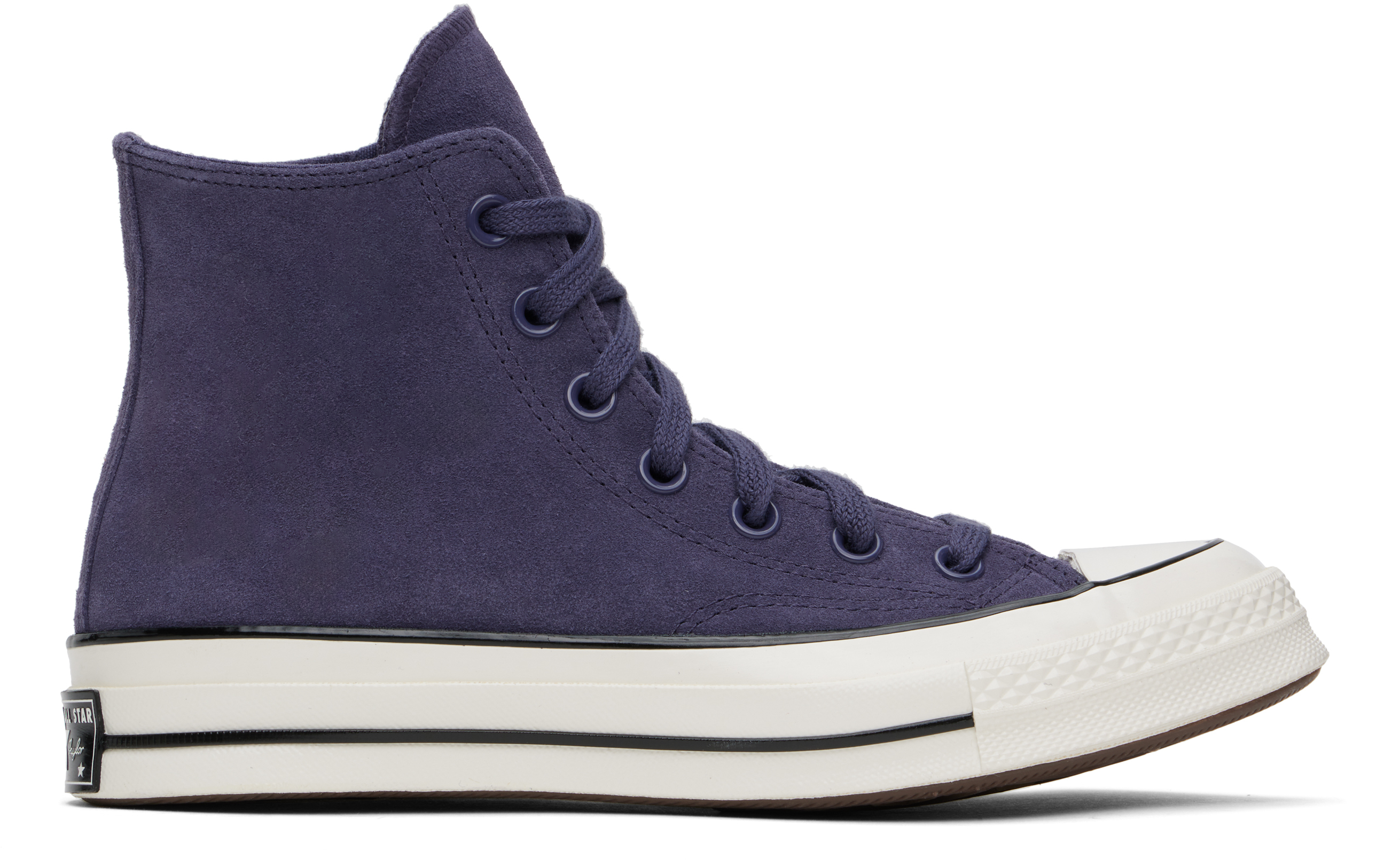 Purple Chuck 70 Heritage Suede Sneakers