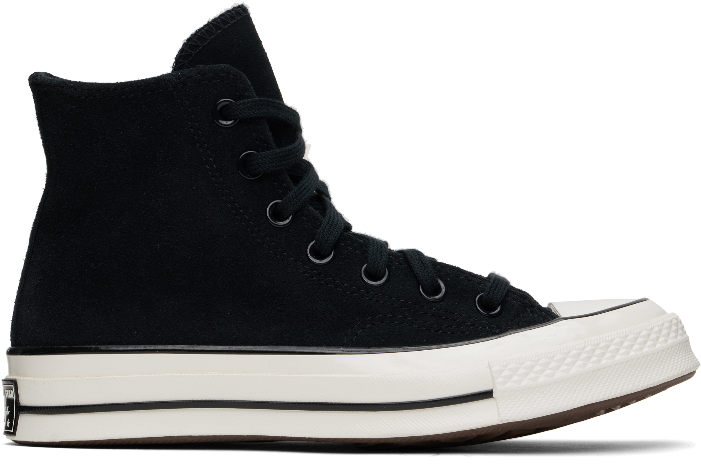 Black Chuck 70 Heritage Suede Sneakers