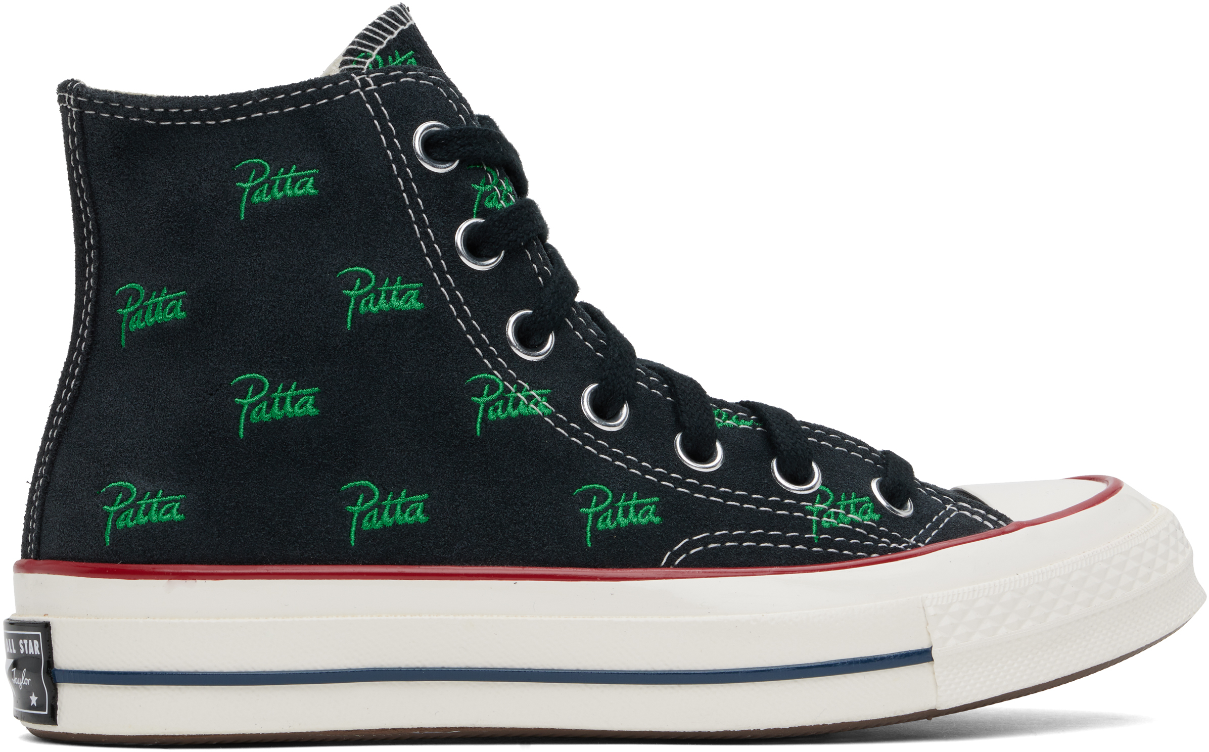 Black Patta Edition Chuck 70 High Top Sneakers