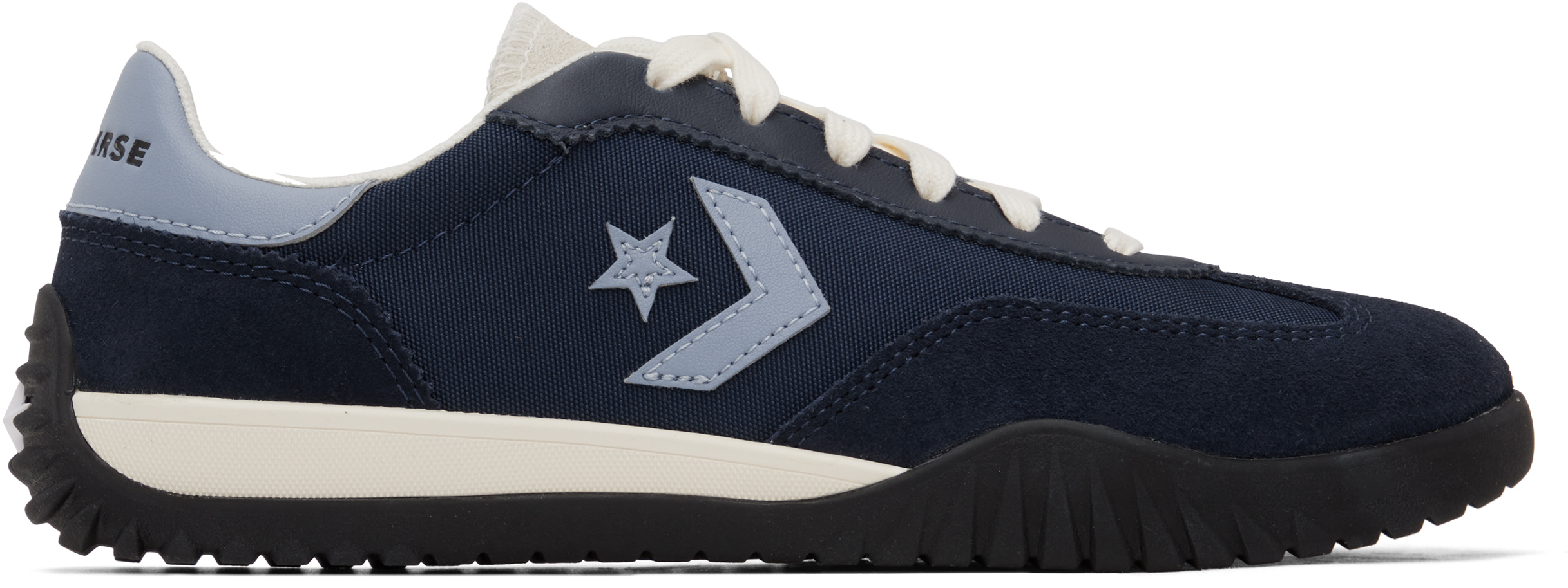 Navy Run Star Retro Sport Low Top Sneakers