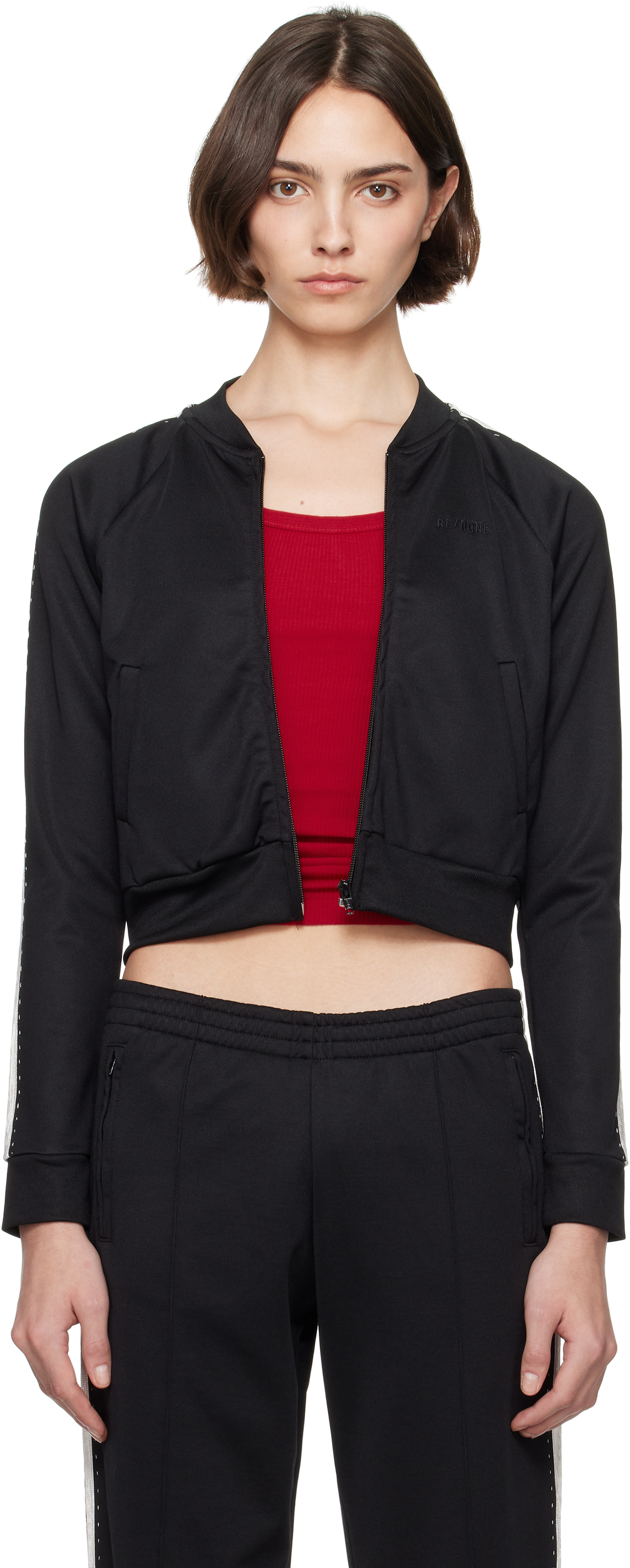 Black Sunland Track Jacket