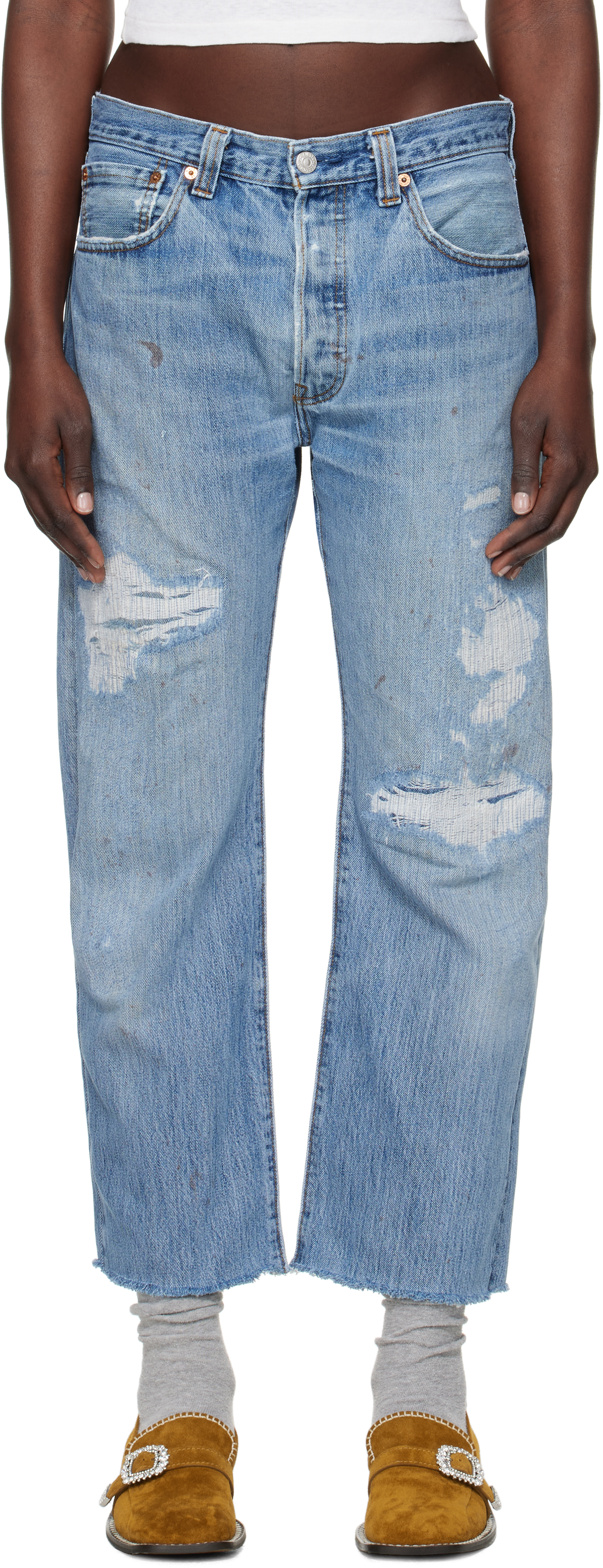 Blue Levi's Edition 90s Boyfriend Jeans