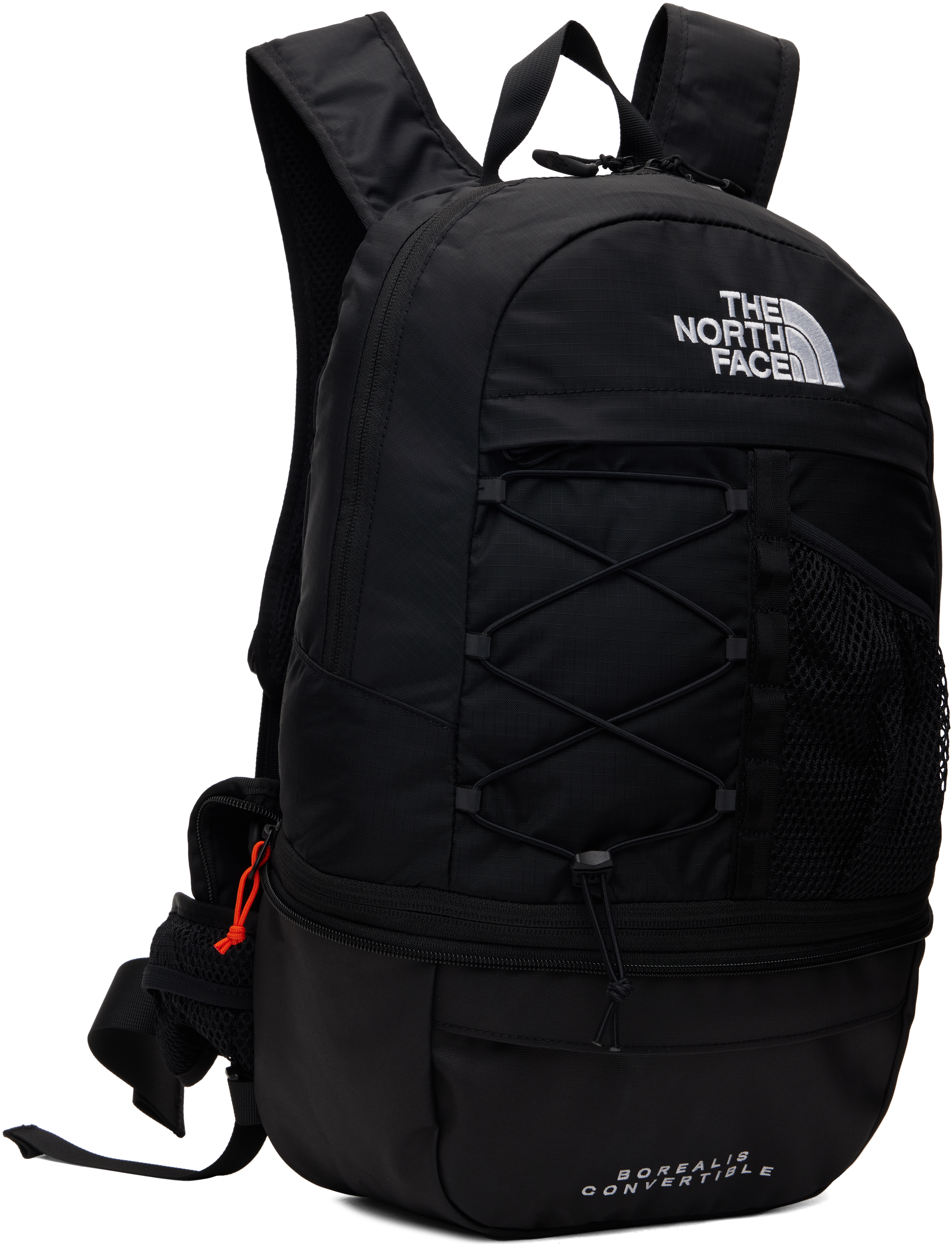 THE NORTH FACE BLACK BOREALIS CONVERTIBLE BACKPACK