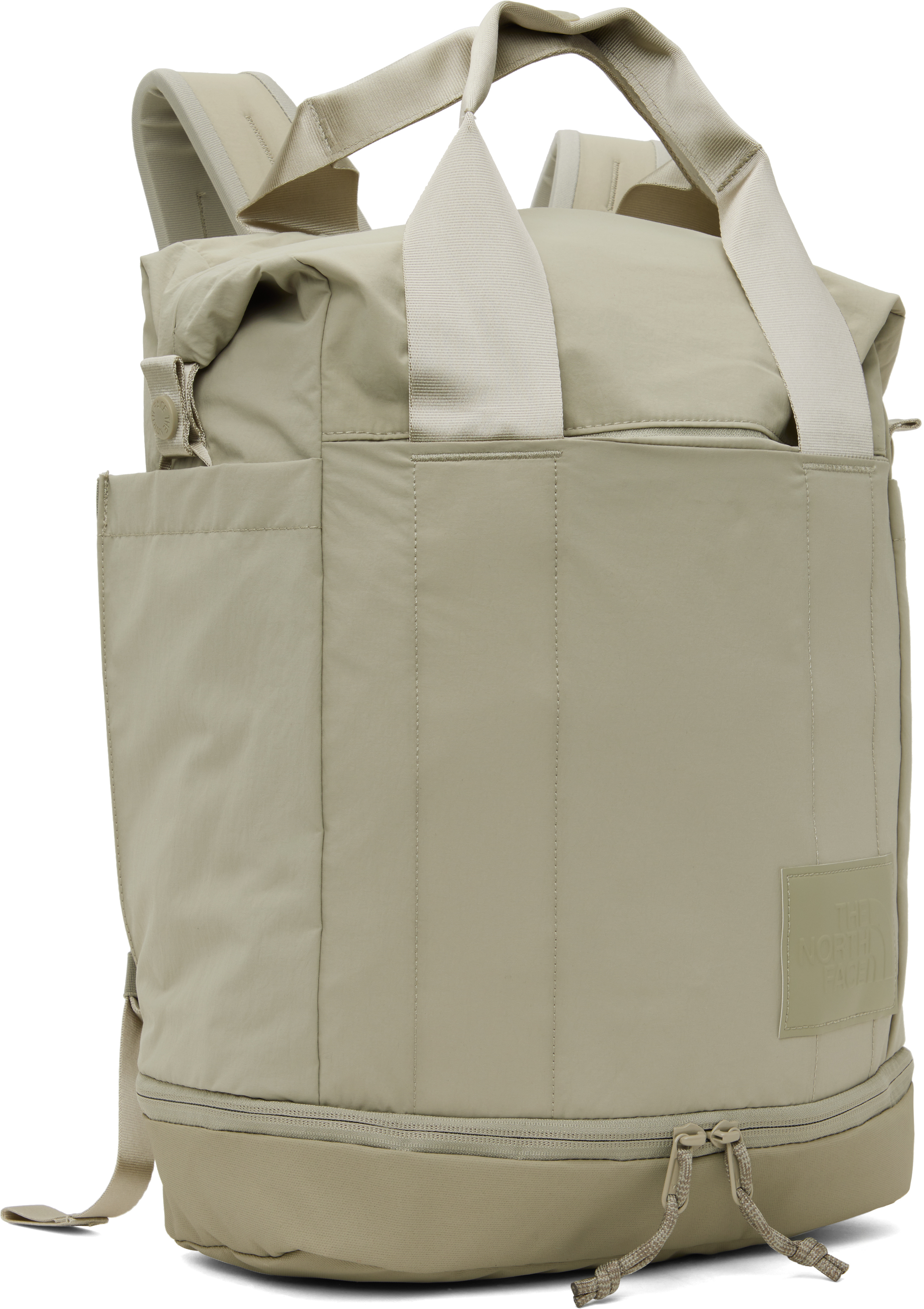 THE NORTH FACE GRAY NEVER STOP UTILITY BACKPACK