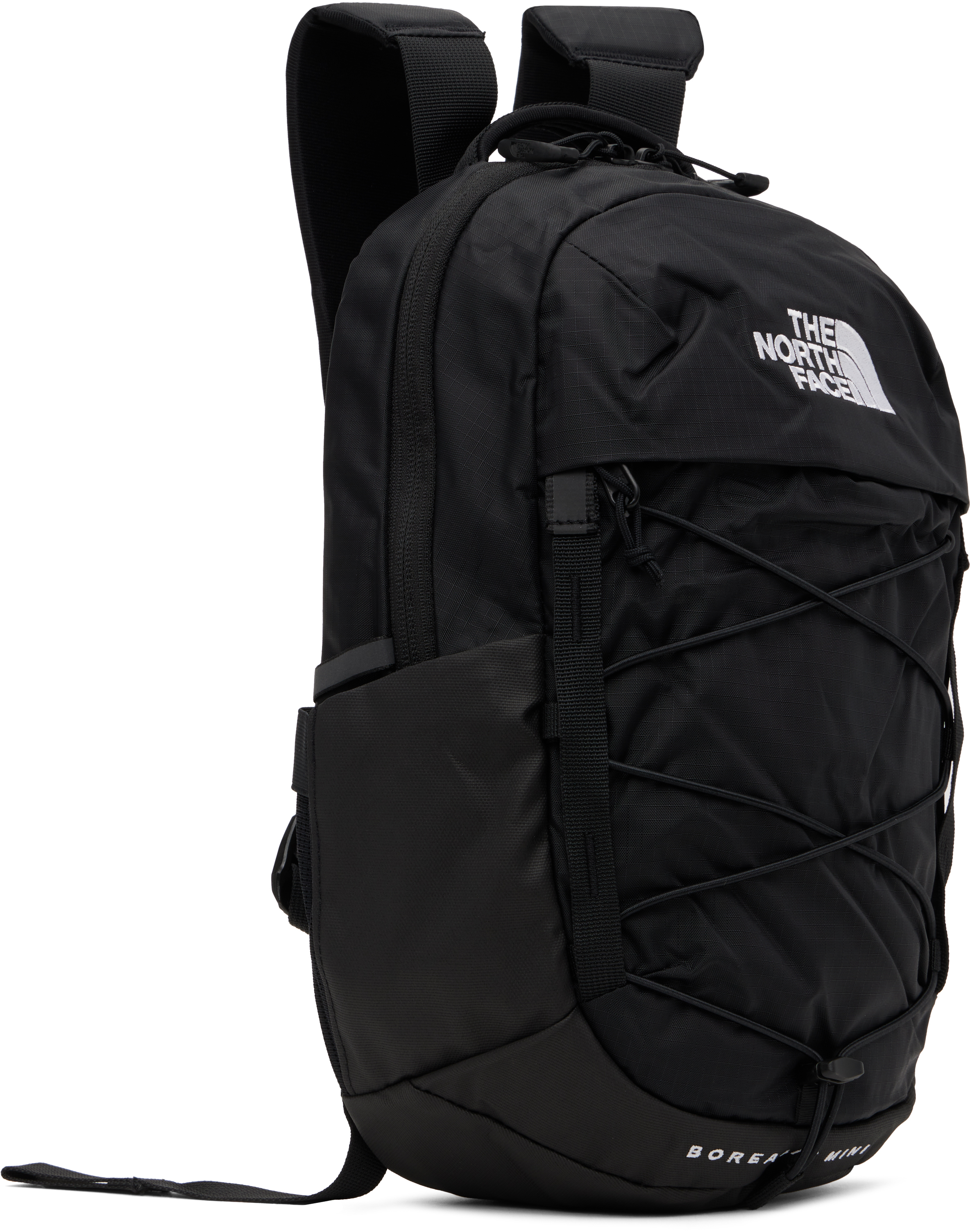 Shop The North Face Black Borealis Mini Backpack In 4hf Tnf Black/tnf Bl