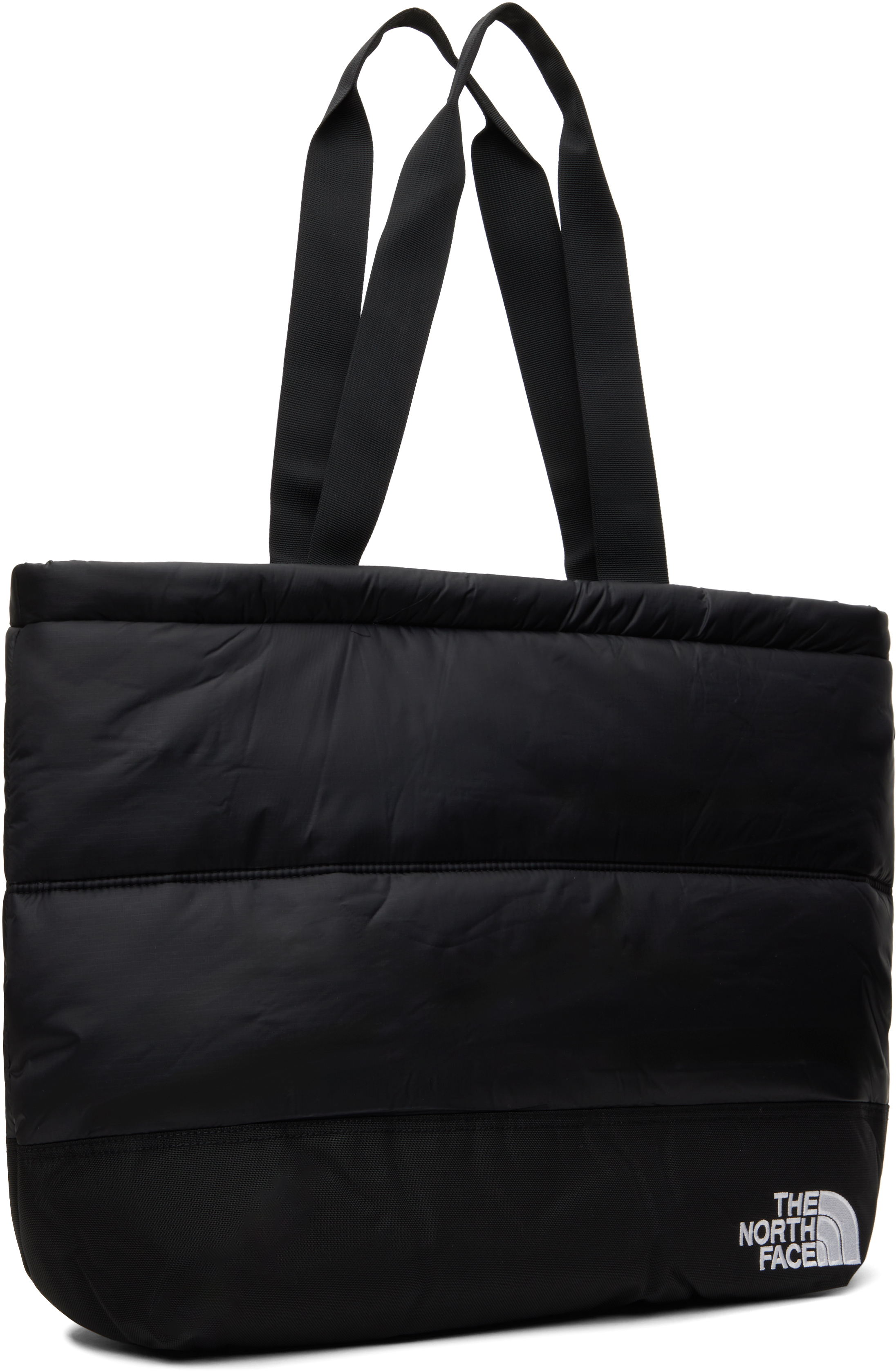 The North Face Black Nuptse Tote In 4h0 Tnf Black-npf