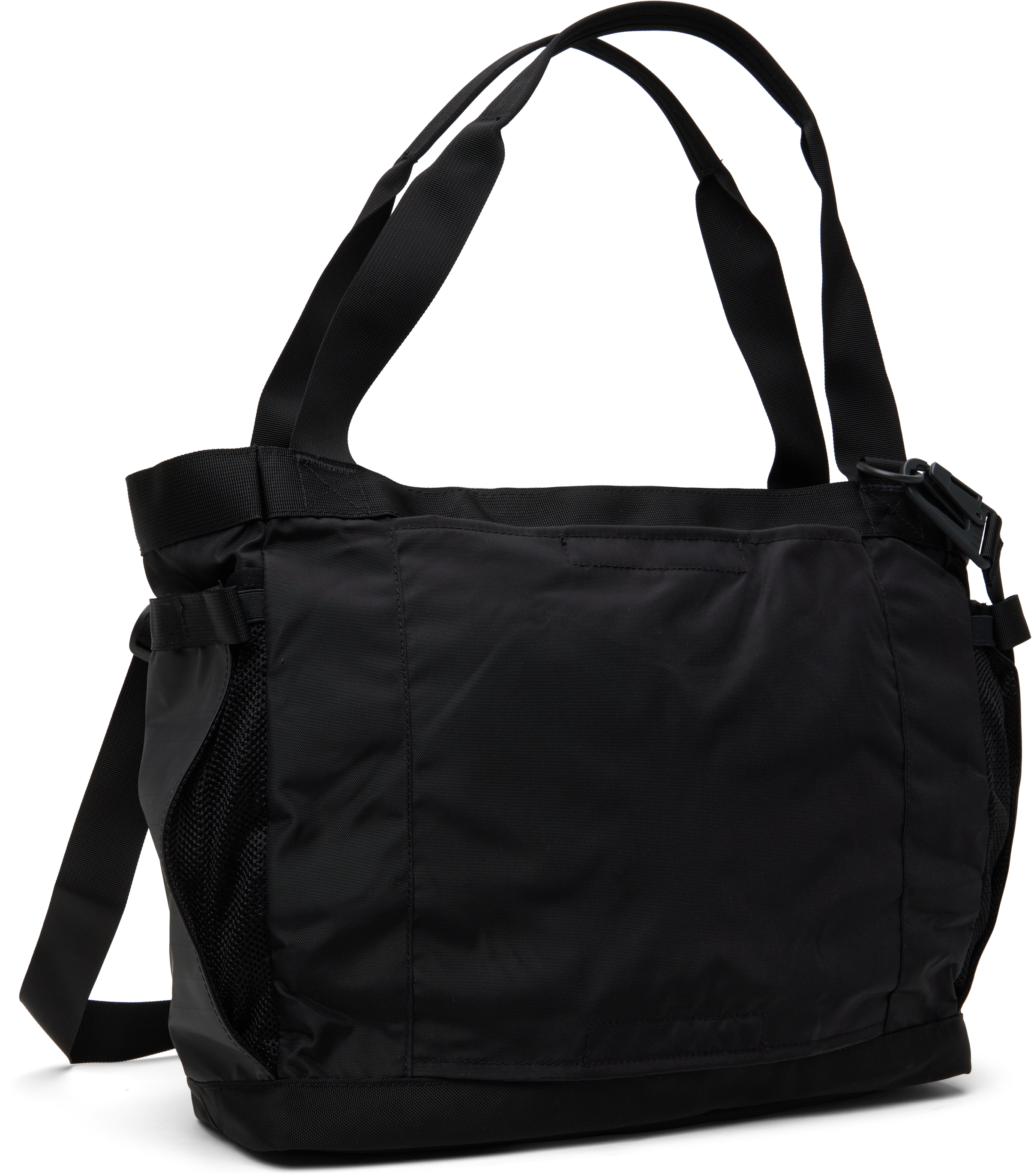 The North Face Black Base Camp Voyager Tote In 53r Tnf Black/tnf Wh