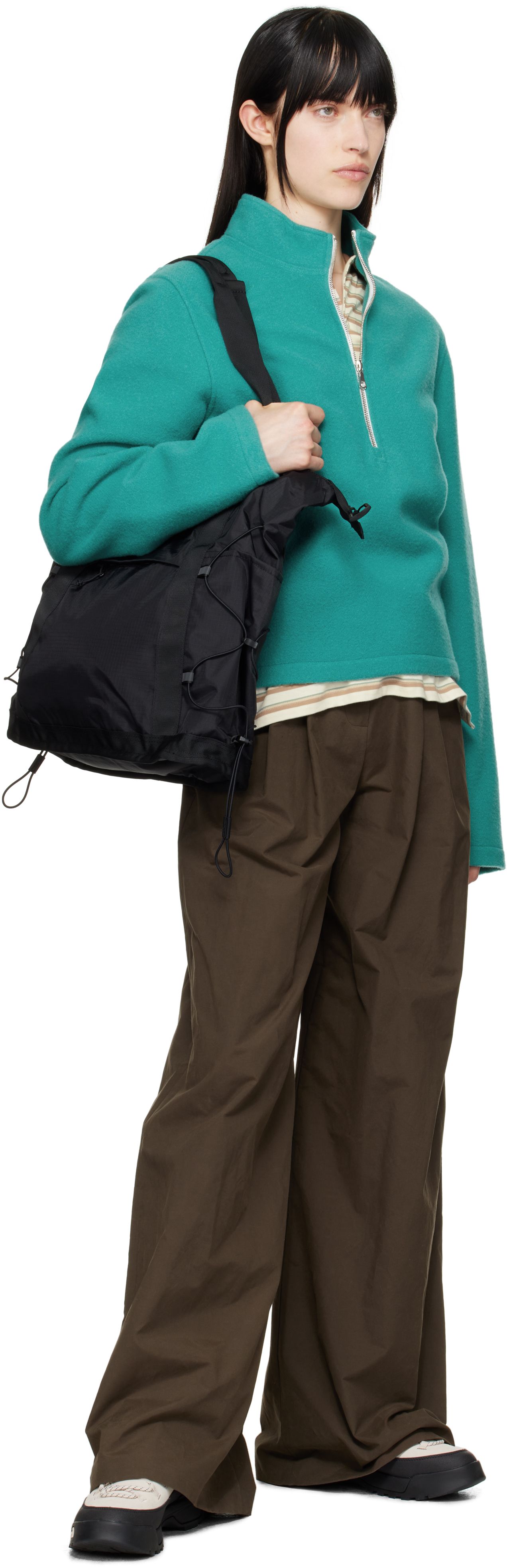 The North Face Black Borealis Tote In 4hf Tnf Black/tnf Bl