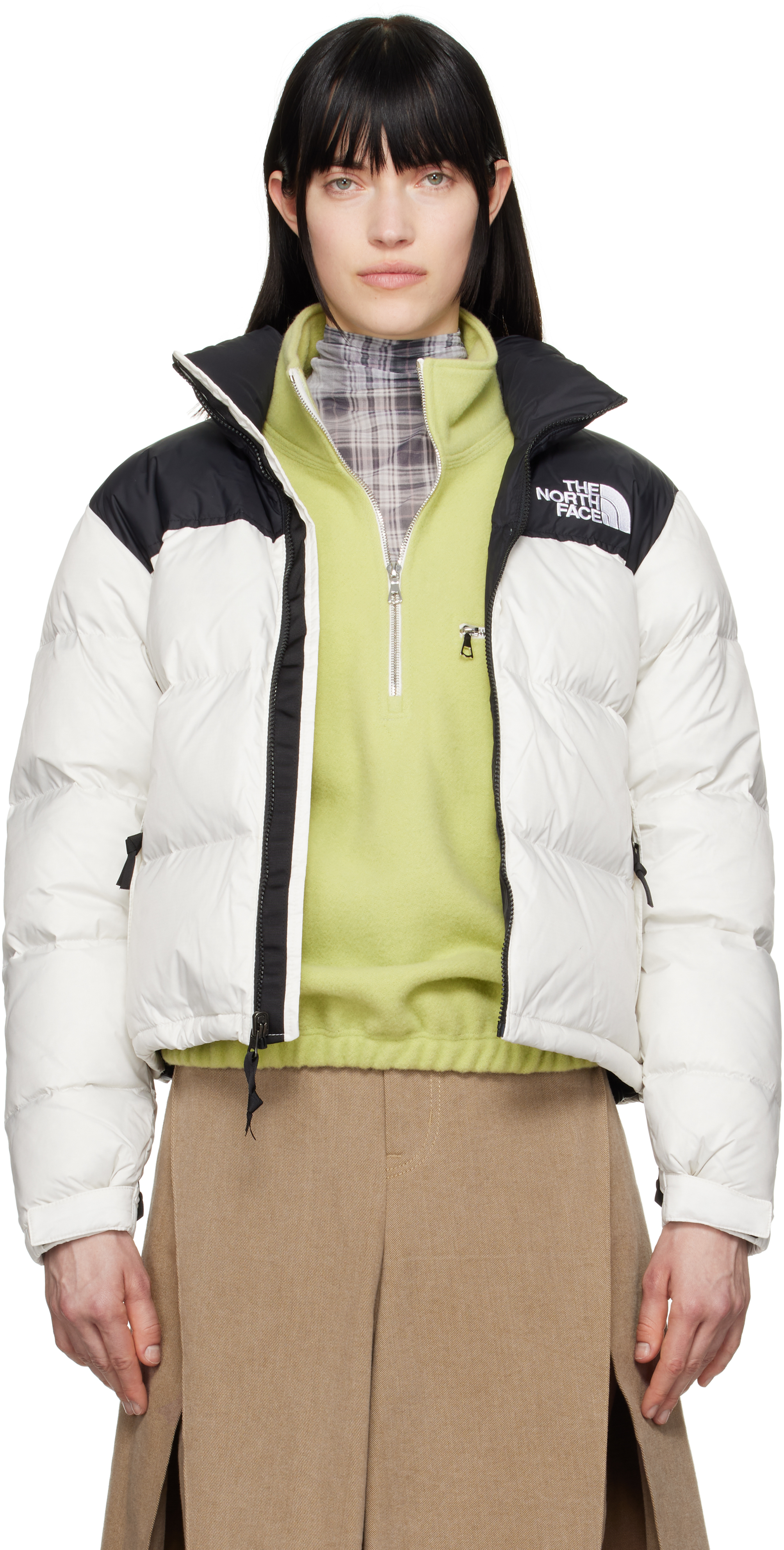 The North Face: ホワイト 1996 レトロ ヌプシ ダウンジャケット 